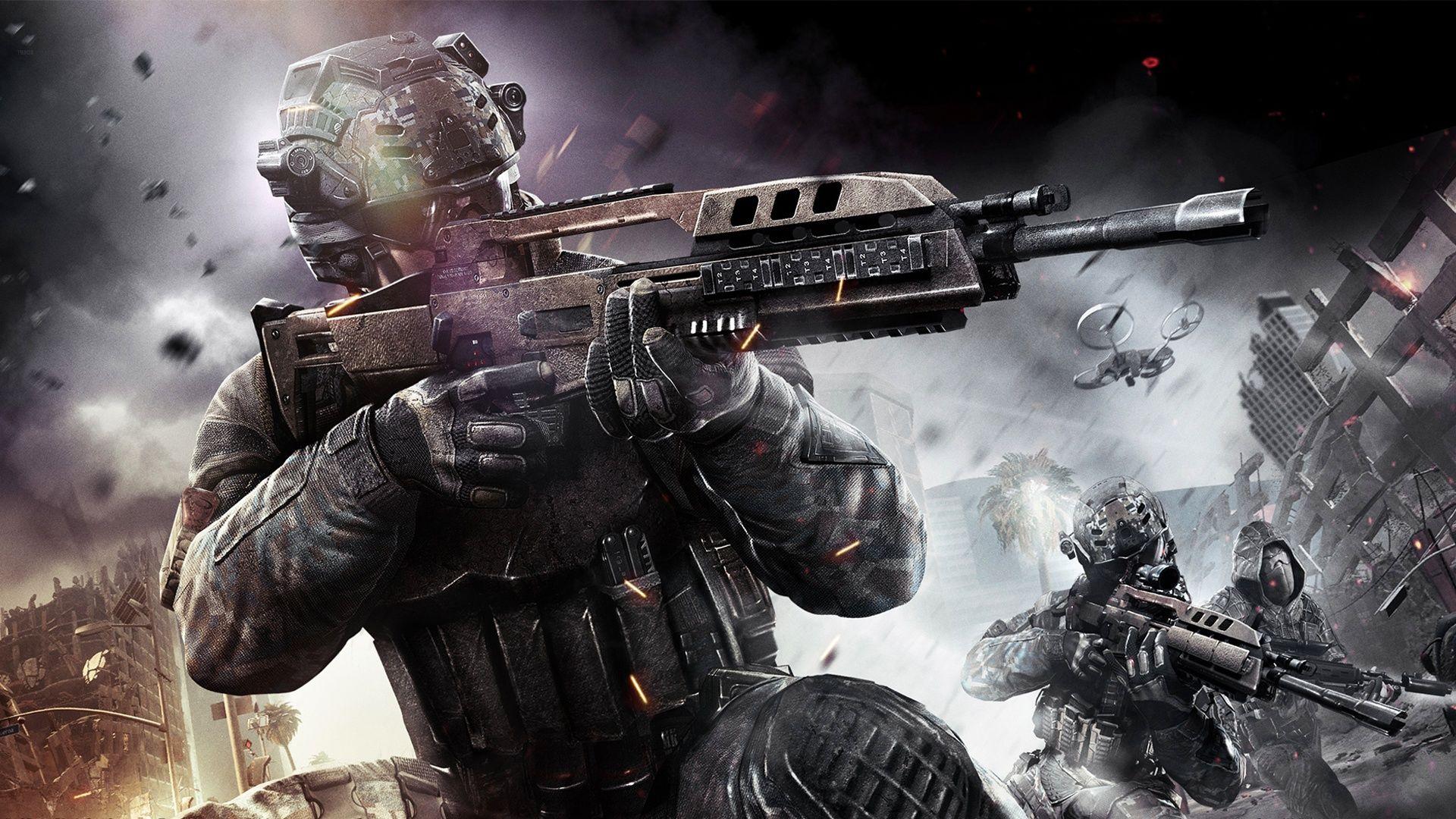 Call of Duty Black Ops 2 Video Game Wallpaper in jpg format