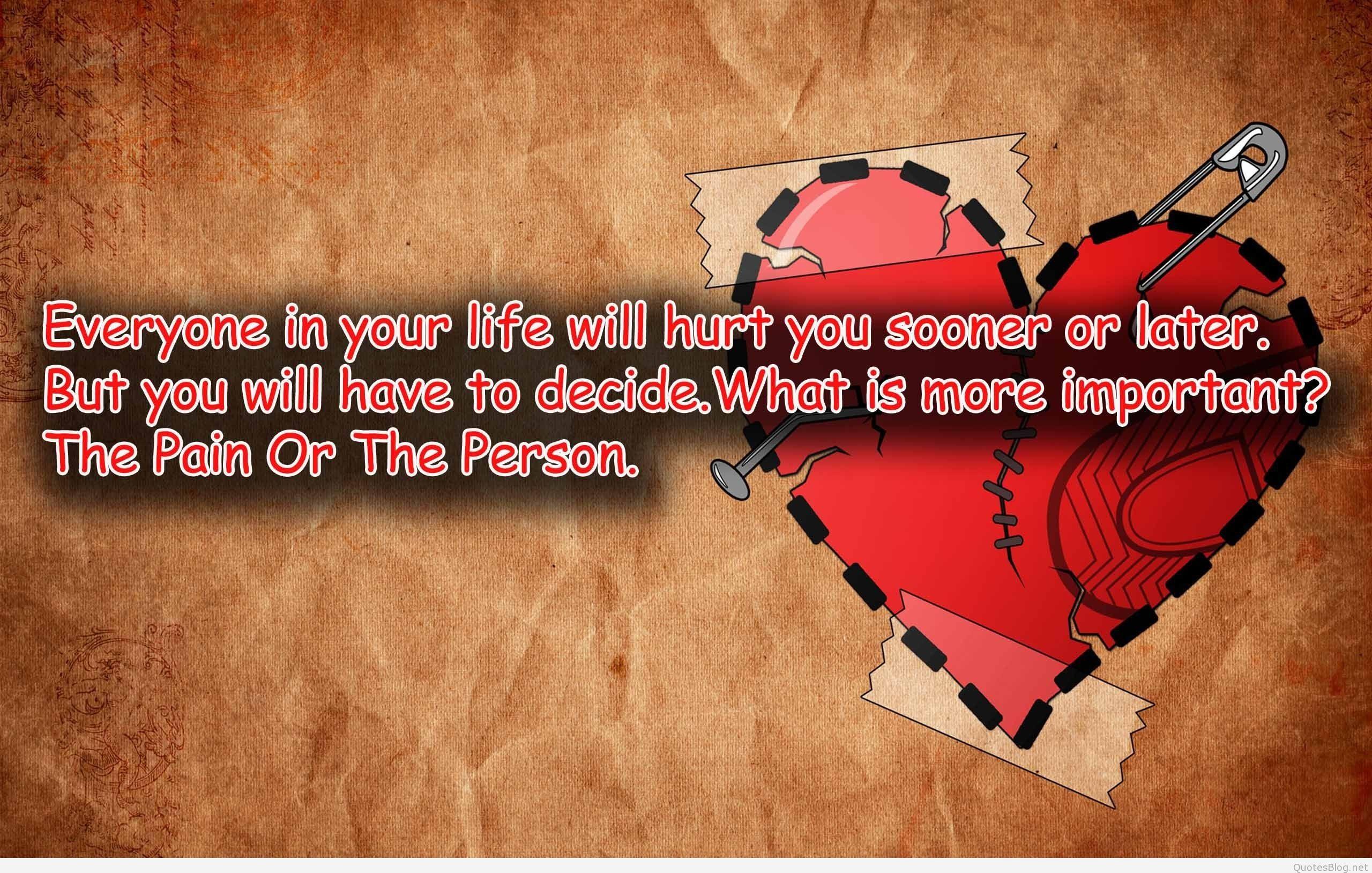 Love Hurts Wallpaper