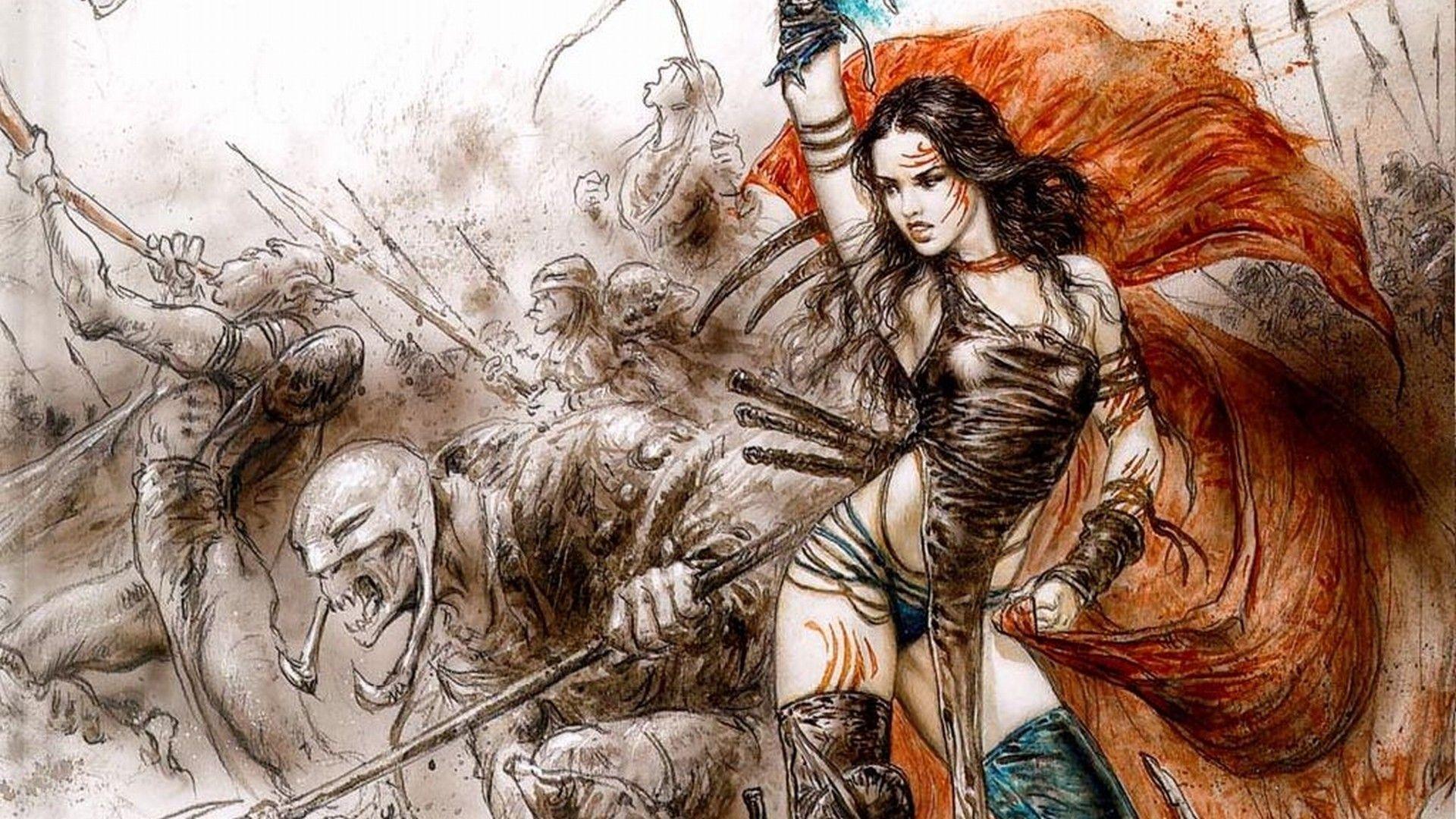 Luis Royo Wallpaper background picture