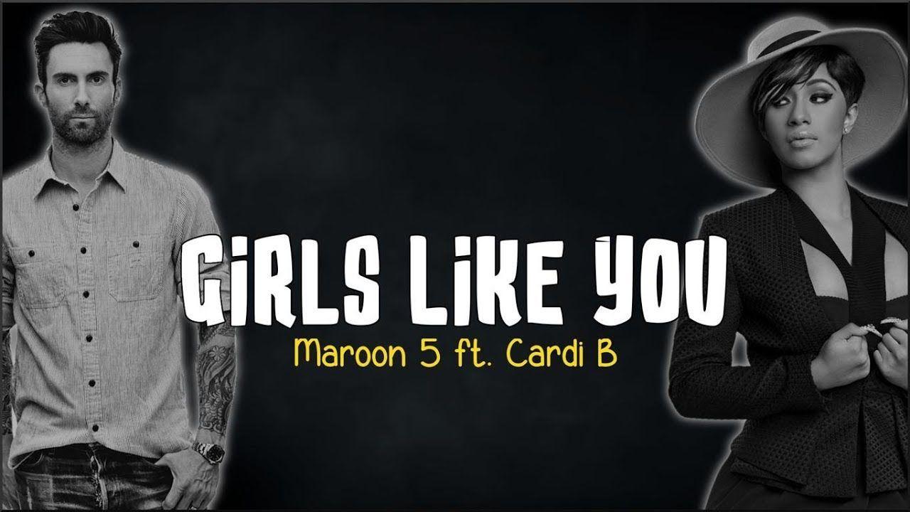 maroon 5 girls like you lyrics