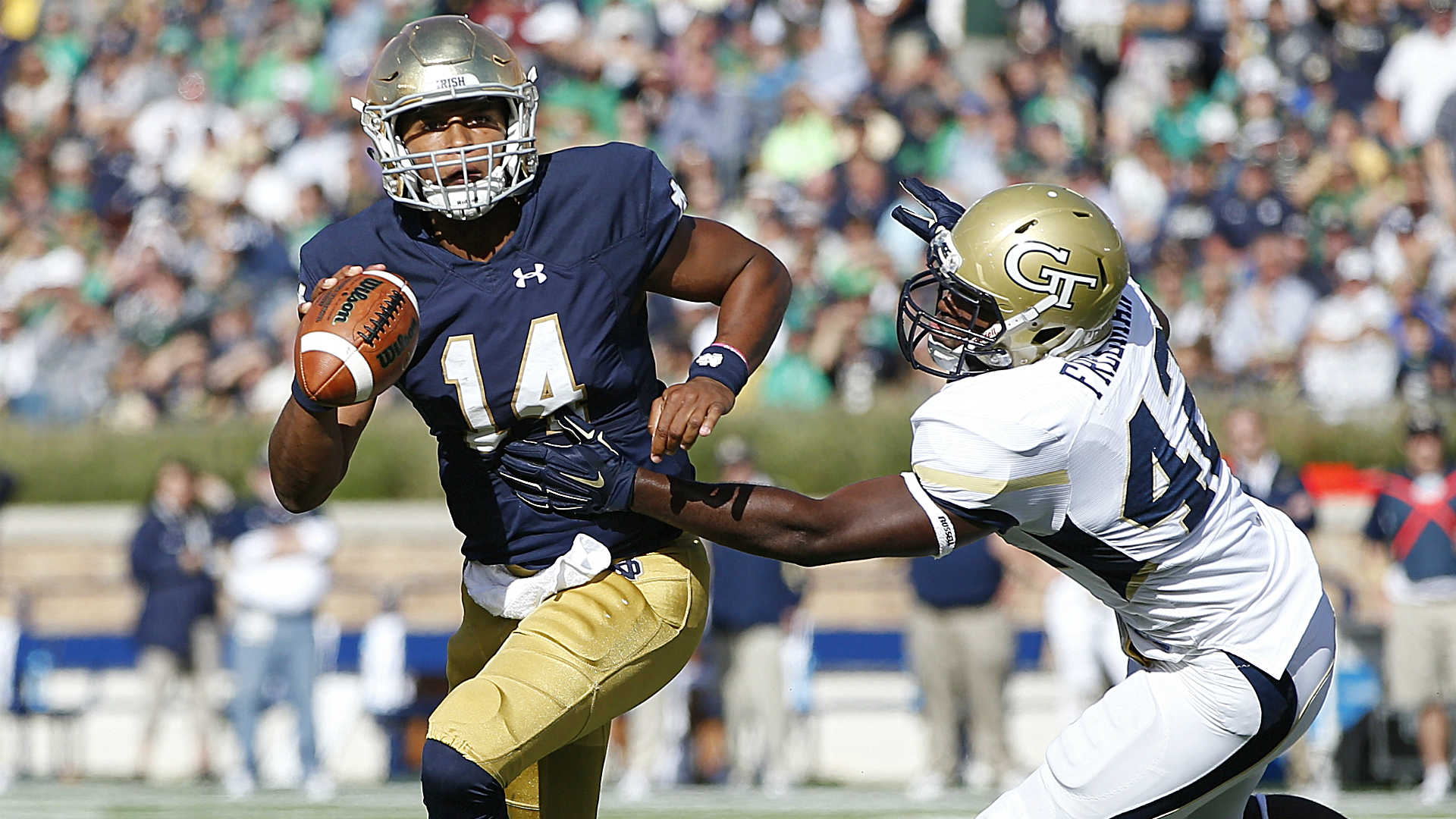 Notre Dame passes test, displays pieces to be playoff contender