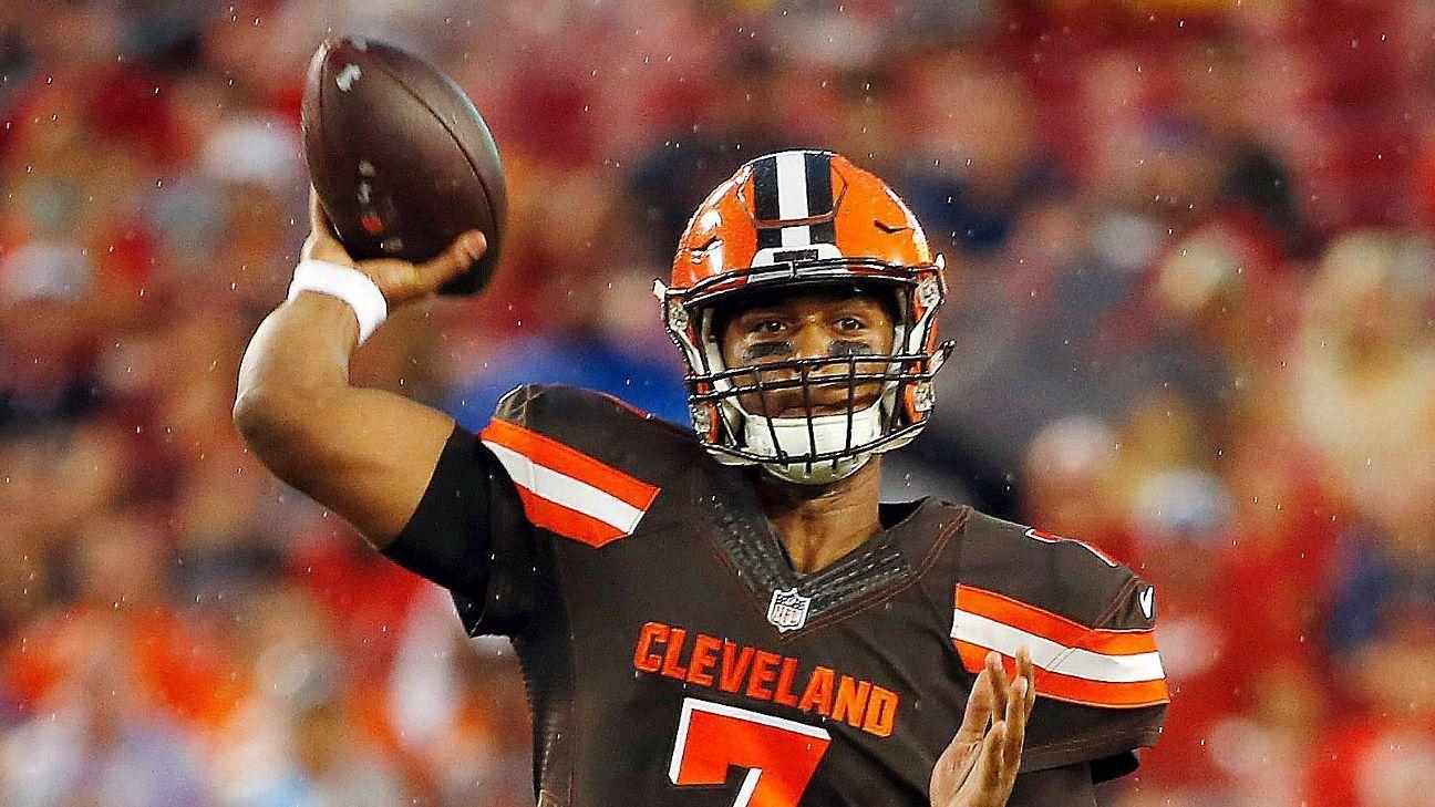 Mixed results for DeShone Kizer in first Cleveland Browns start