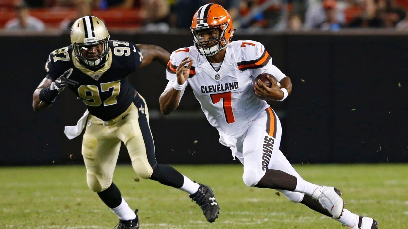 DeShone Kizer's late TD and second half revive Browns' QB debate