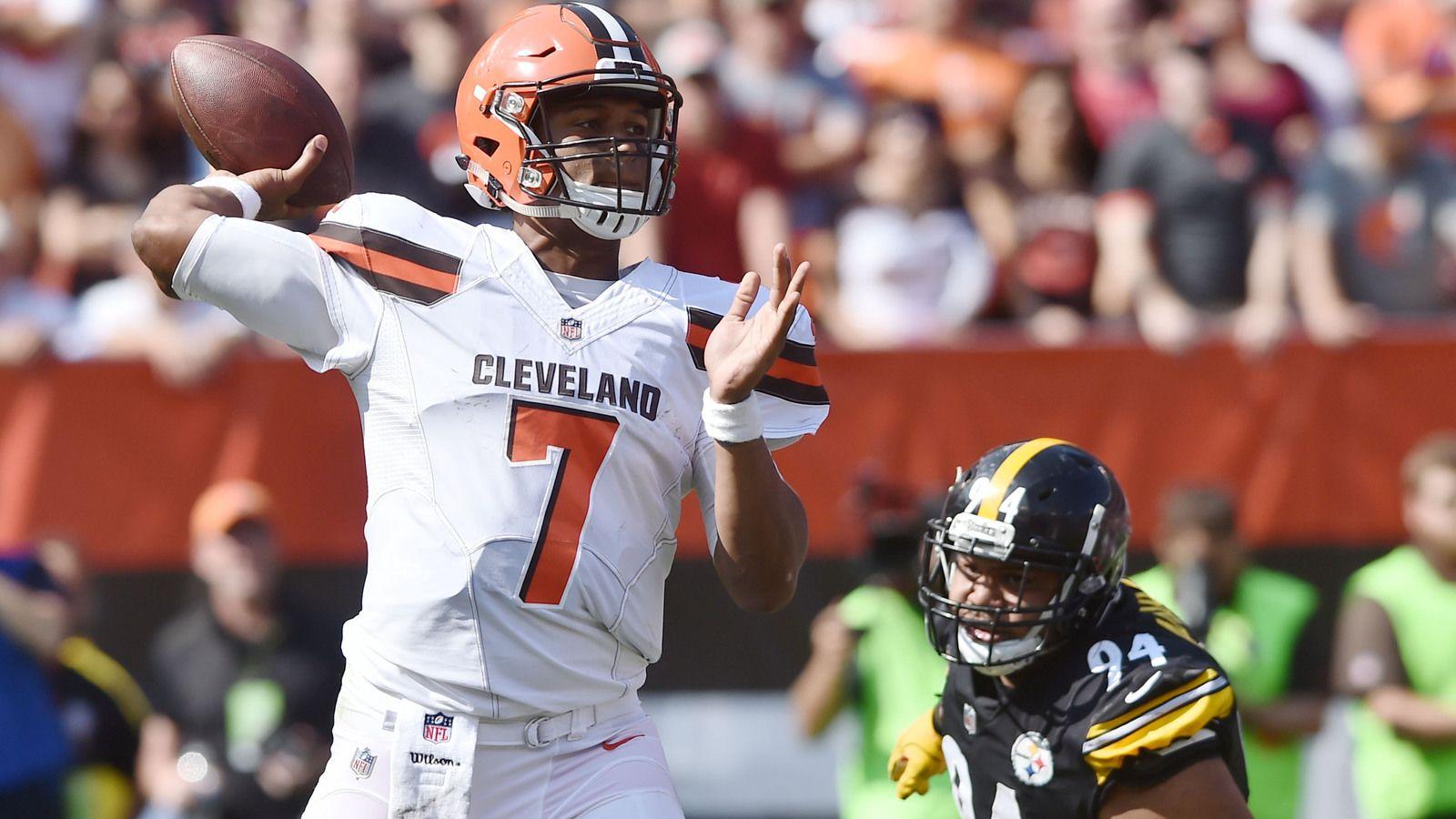 Steelers have praise for DeShone Kizer's rookie debut
