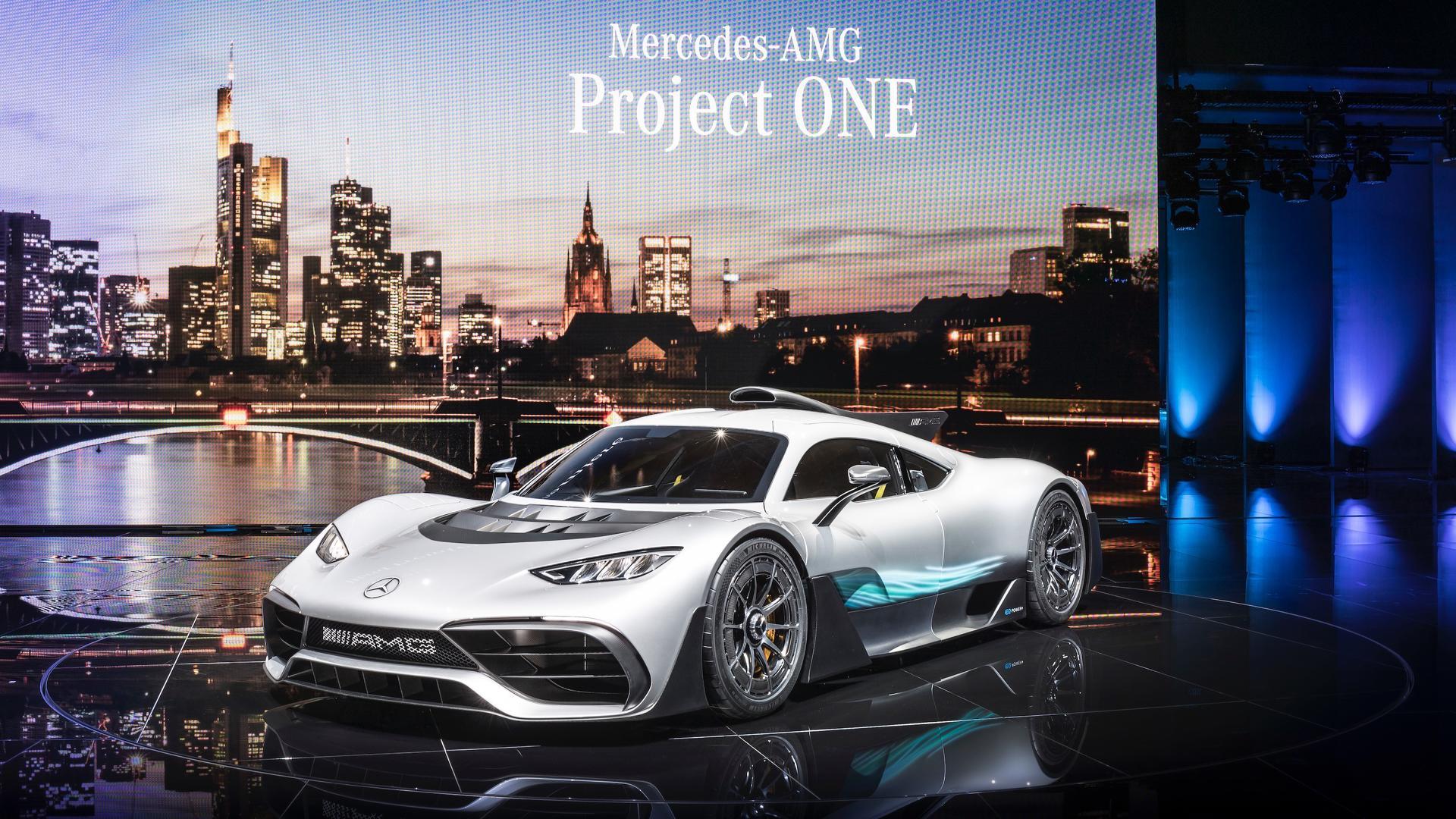 Get Up Close And Personal With The Mercedes AMG Project One