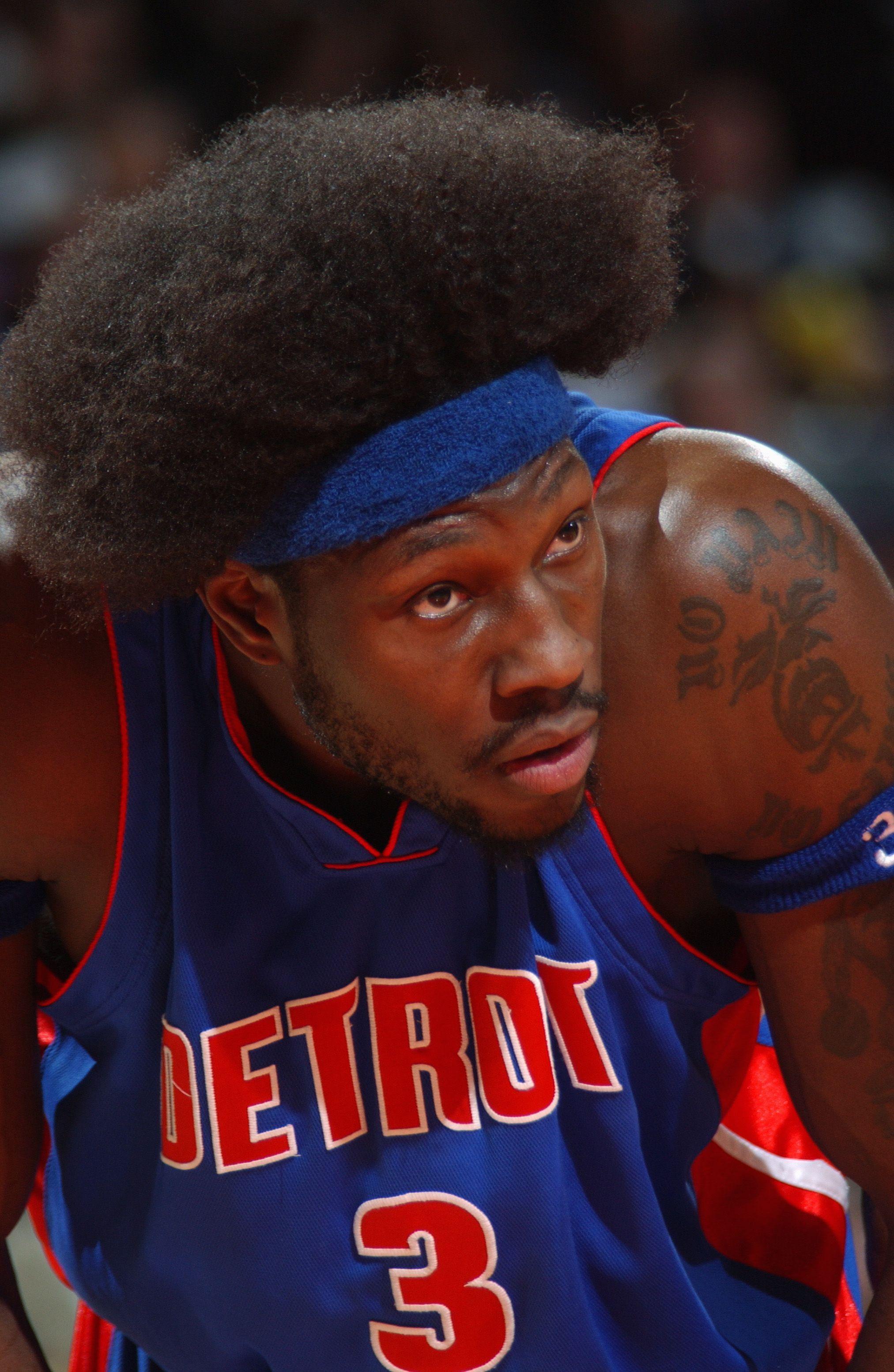 Ben Wallace, afro, Detroit Pistons.fear the fro!. Star Wars