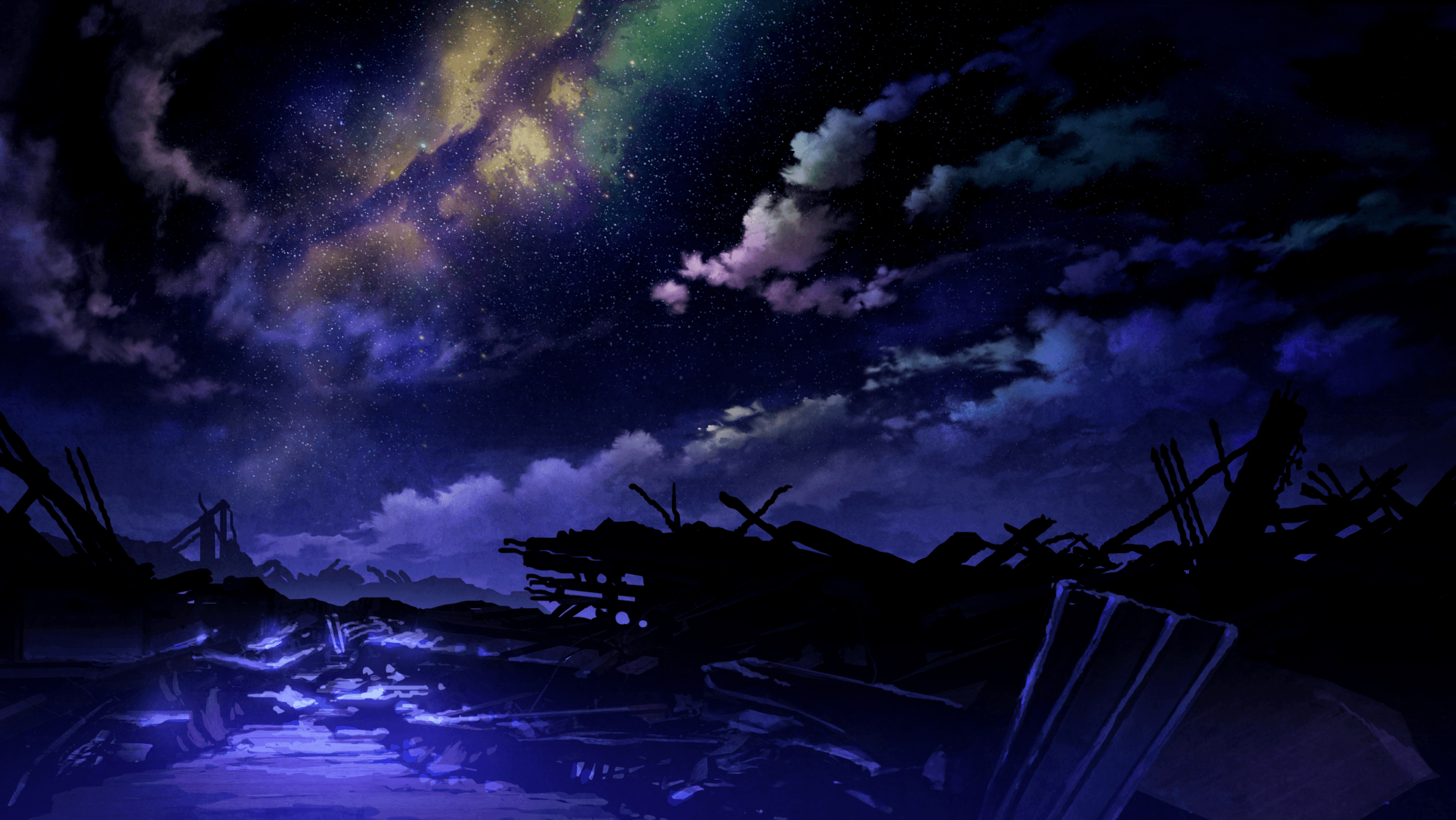 Anime Night Wallpapers - Wallpaper Cave