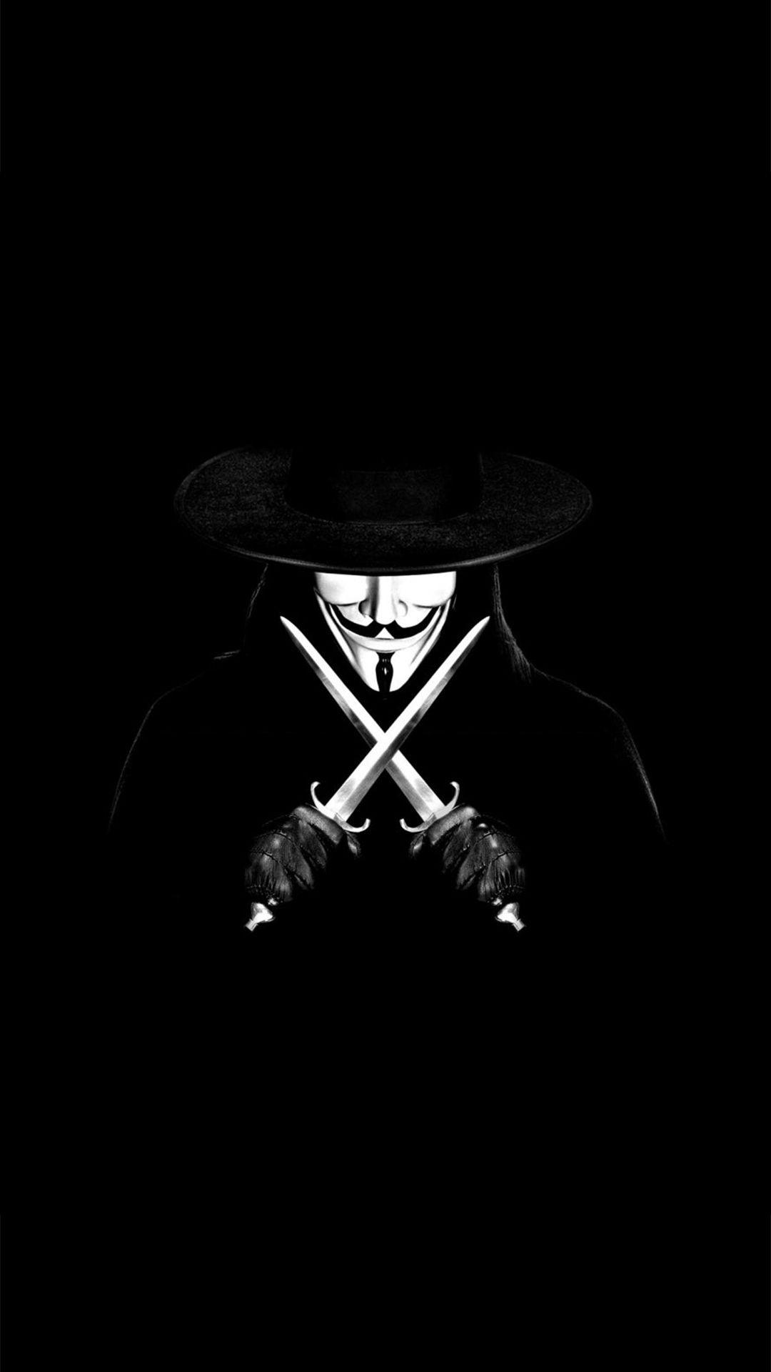 Vendetta Anonymous Guy Fawkes Mask Android Wallpaper free download