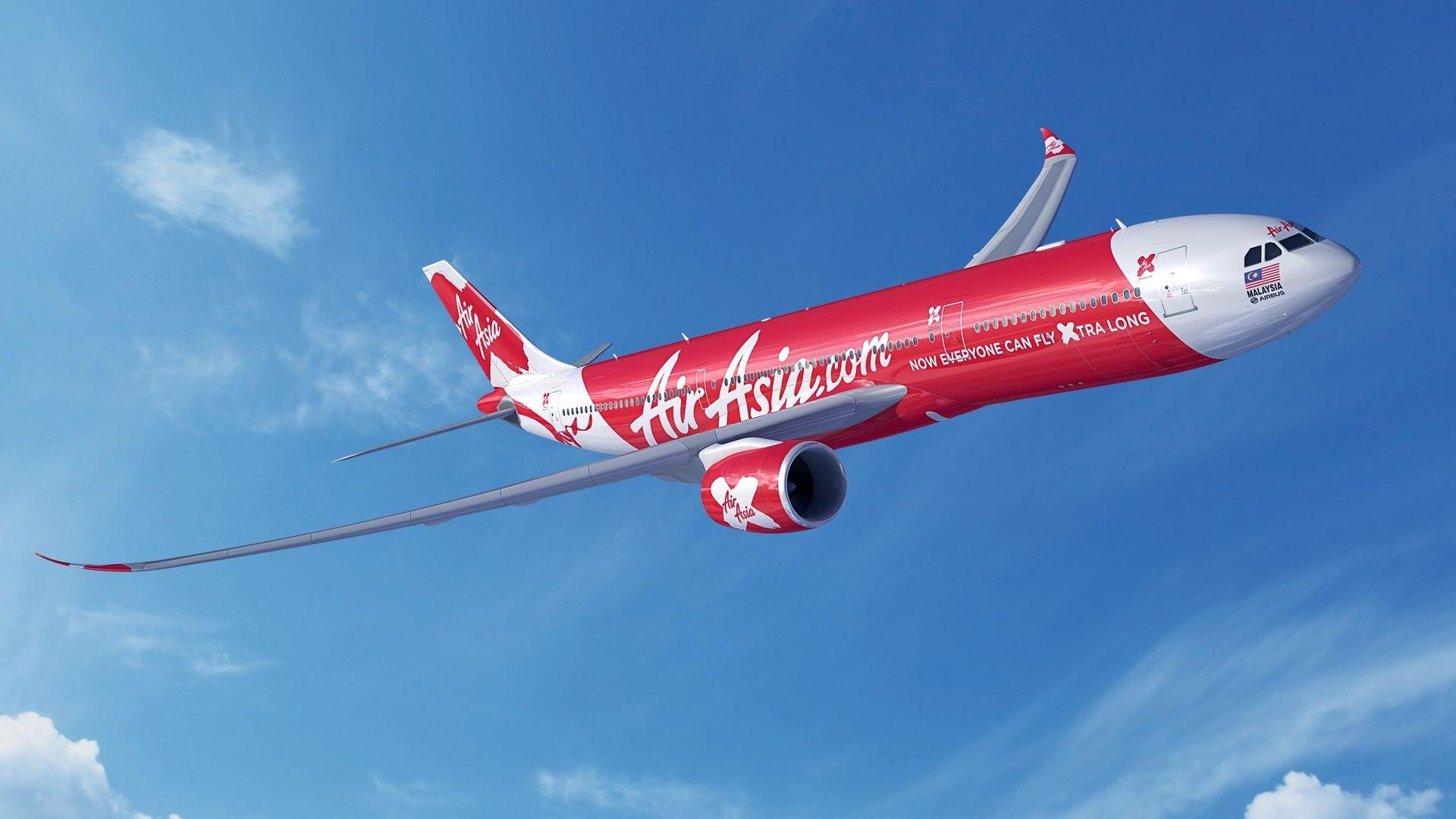 Flights, Airplane, Airlines, Air Asia, Air Asia Airplane