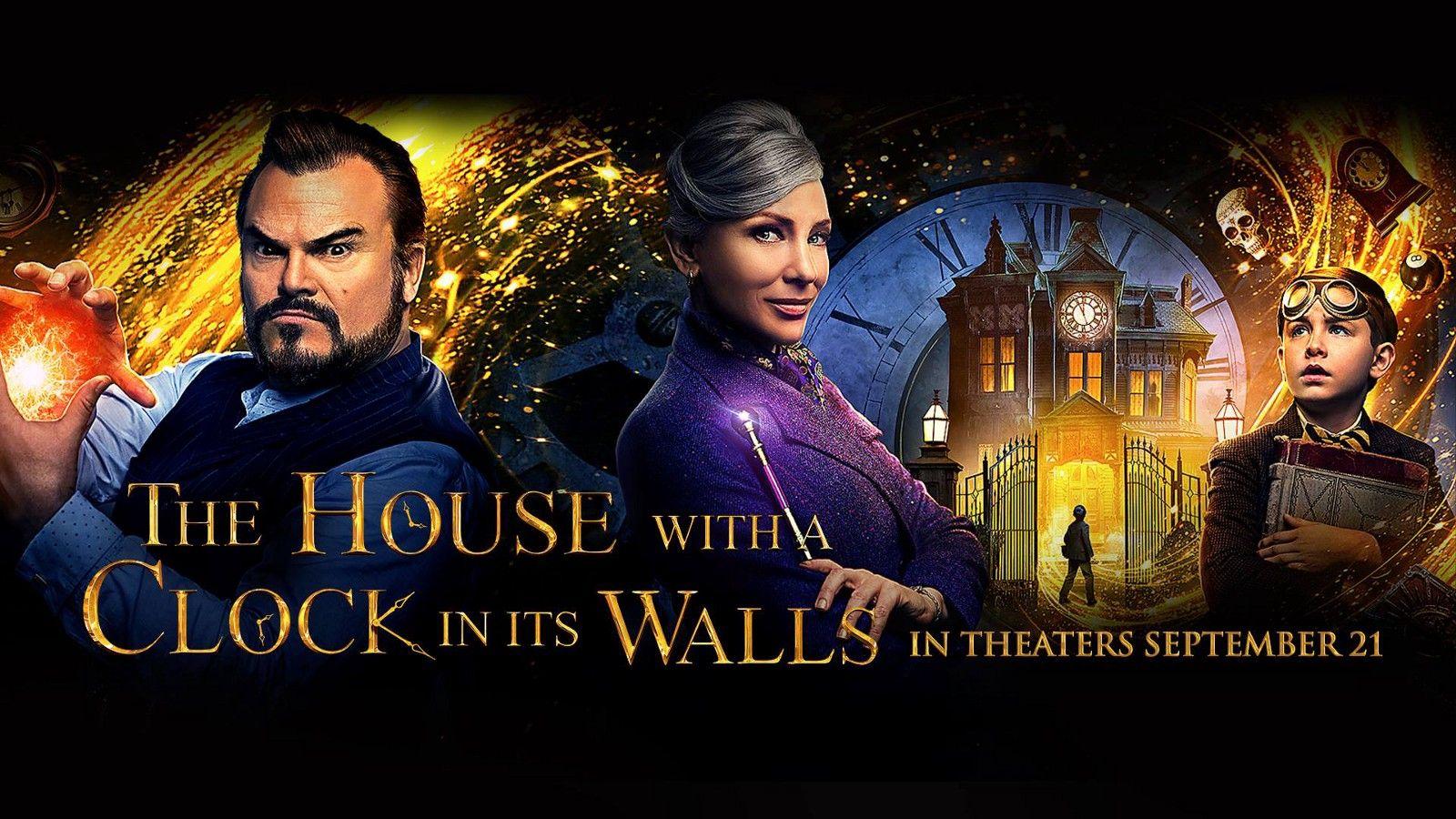 THE HOUSE WITH A CLOCK IN ITS WALLS Starring Jack Black