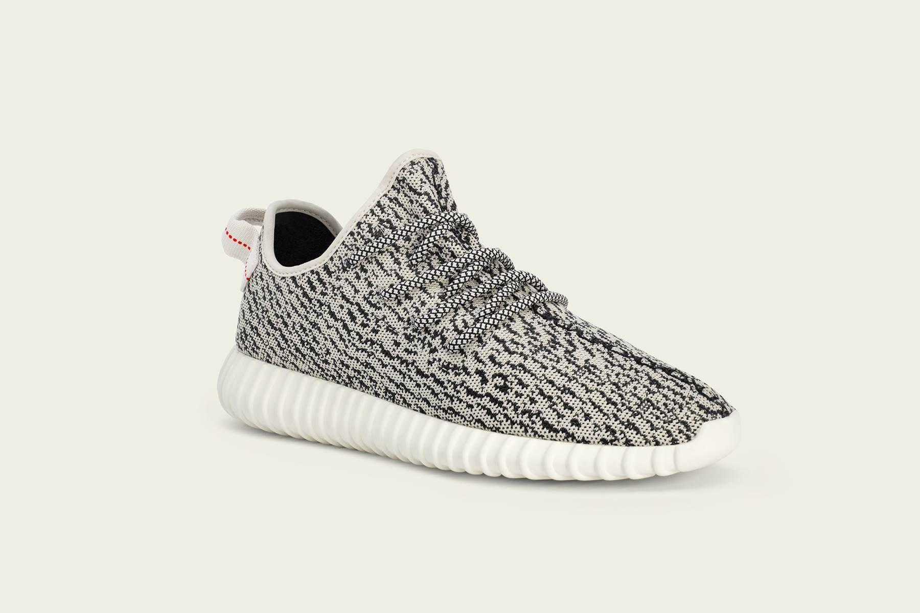 Black And White Adidas Yeezy Boost 350 HD Wallpaper