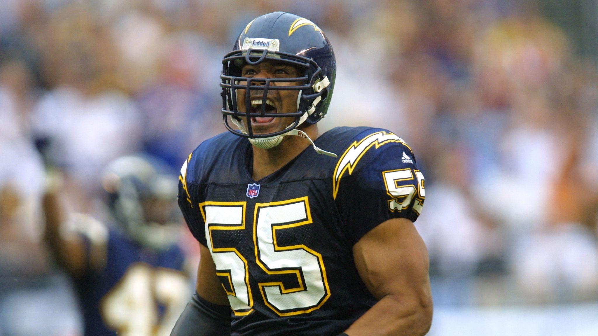 Junior seau 55, football, ripseau55, san diego chargers, HD phone wallpaper