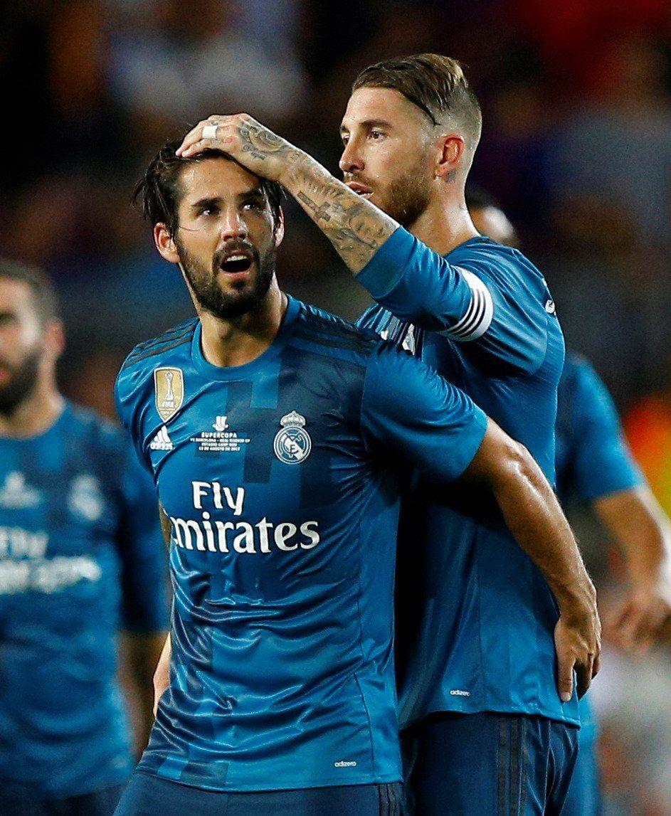 Isco y Sergio Ramos. Jr. Sergio ramos, Real madrid