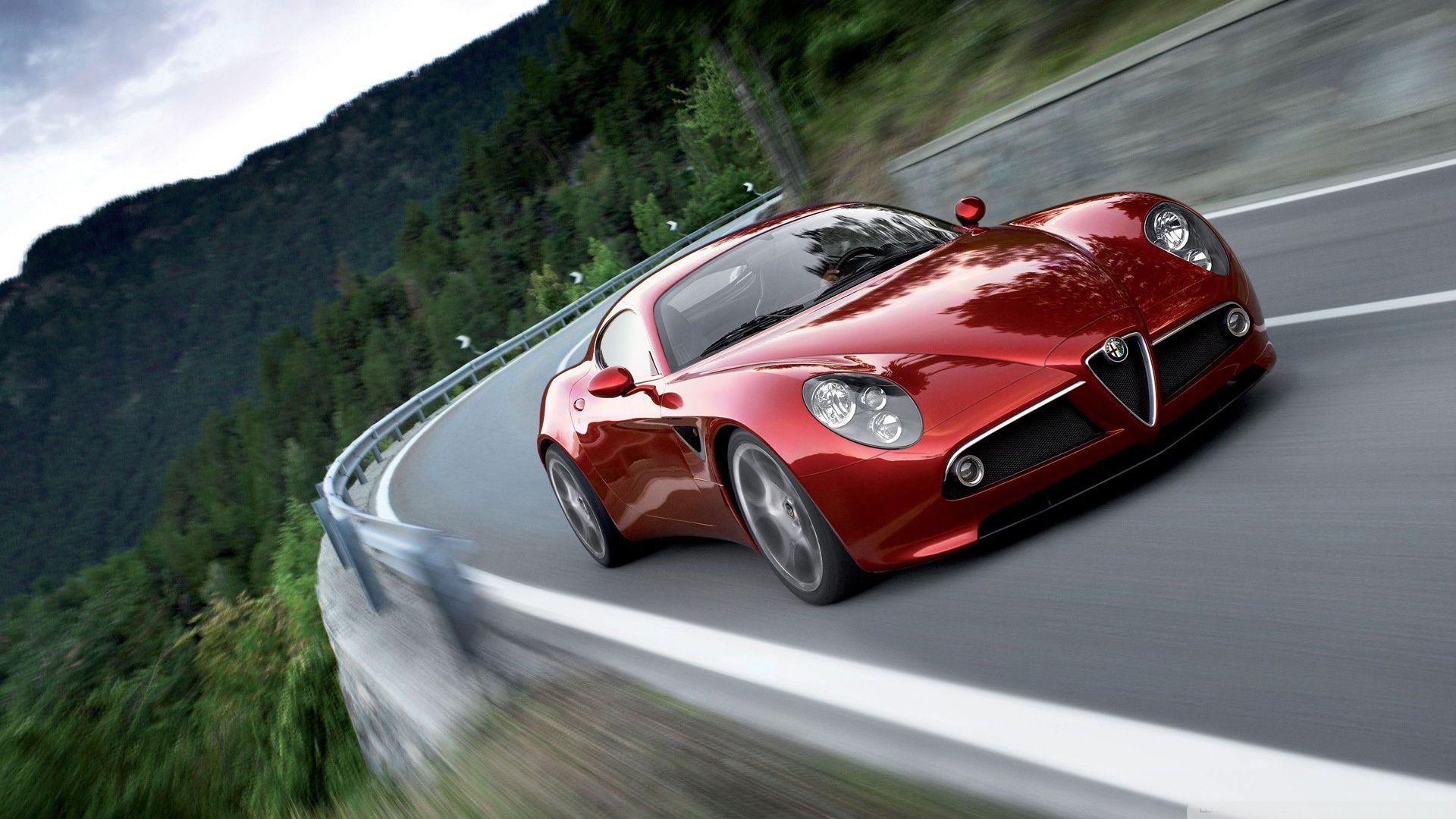 Alfa Romeo 8C Competizione ❤ 4K HD Desktop Wallpaper for 4K Ultra