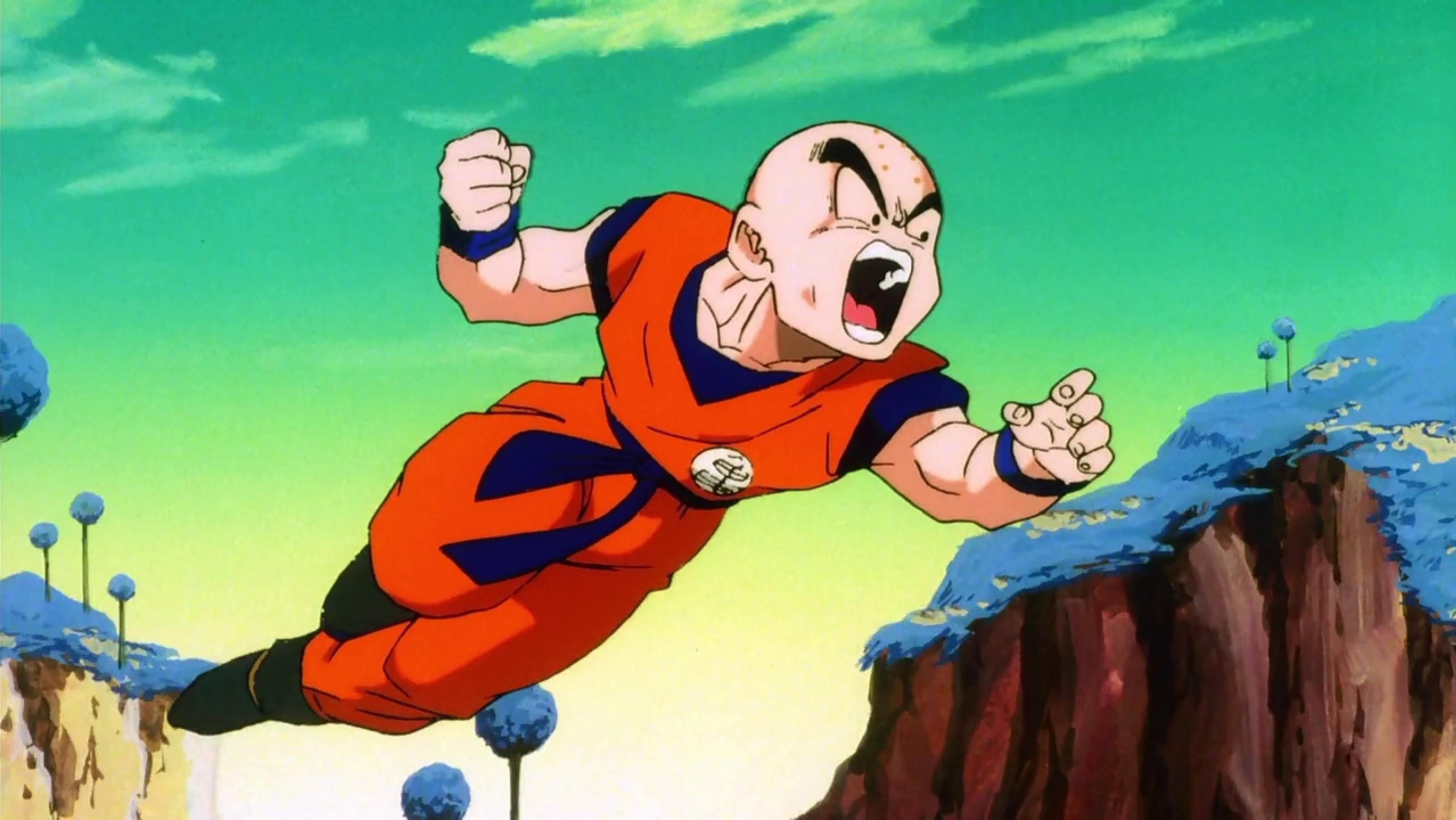 Dynamic Krillin Action Pose
