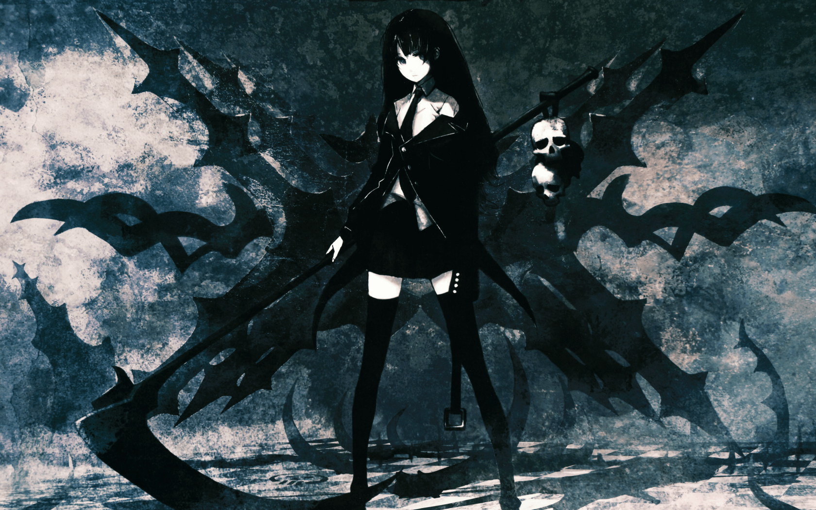 Black demon anime wallpaper and image, picture, photo