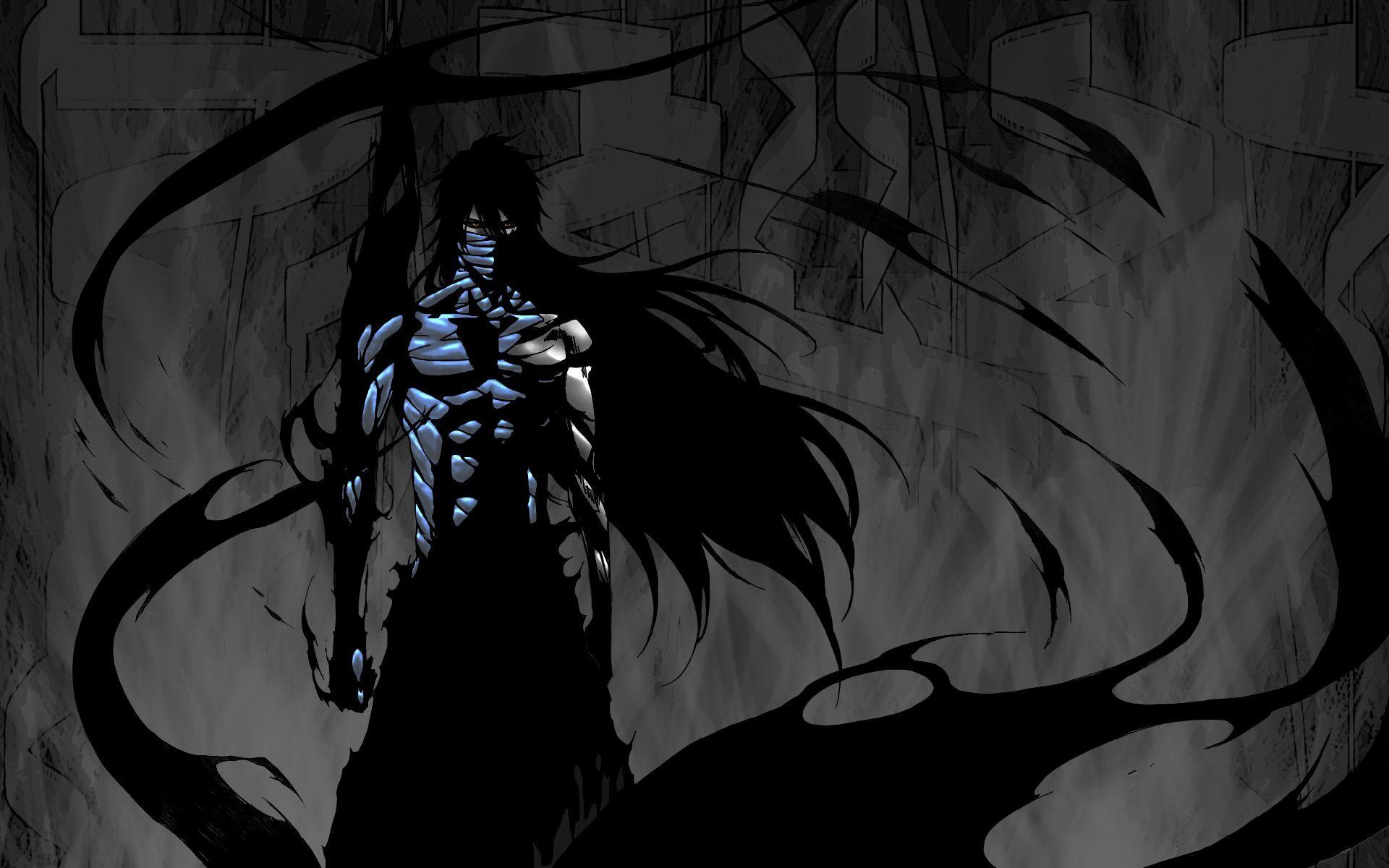Ichigo Kurosaki Black Bleach Blue Cloud Dark Demon Final