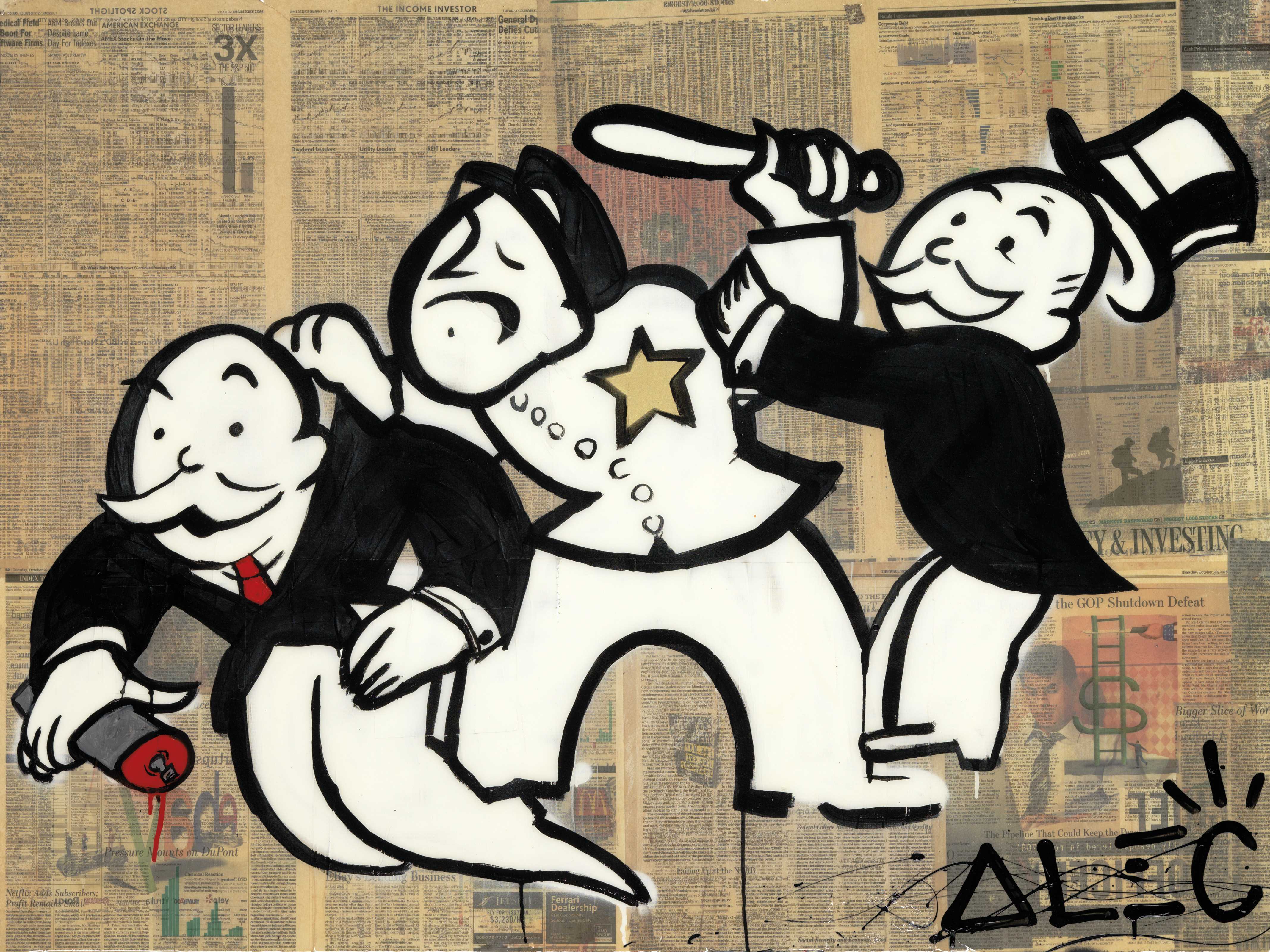Nailed, Alec Monopoly (B. 1986) Christie's Nailed