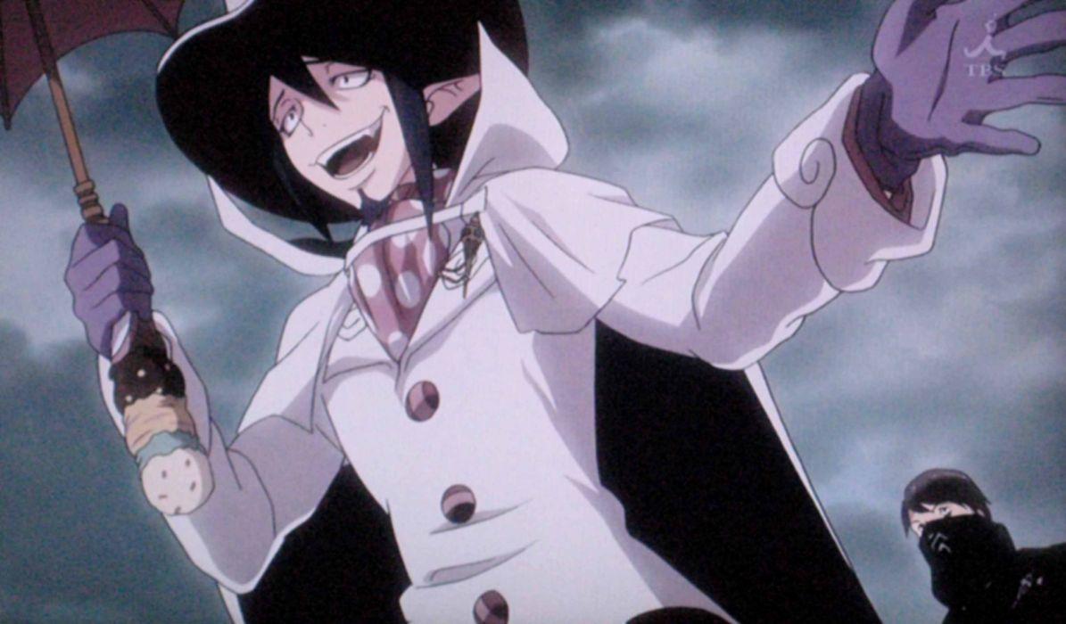 Anime anime boys Ao no Exorcist umbrellas Mephisto Pheles wallpaper
