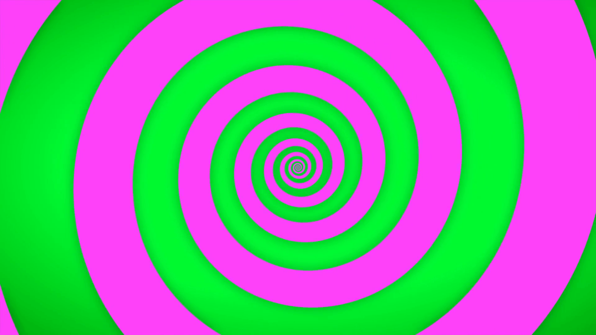 Hypnotic green and pink spiral background Motion Background