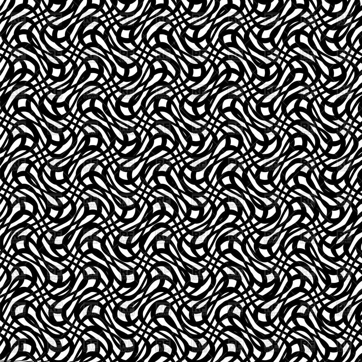 Black abstract hypnotic background Vector Image