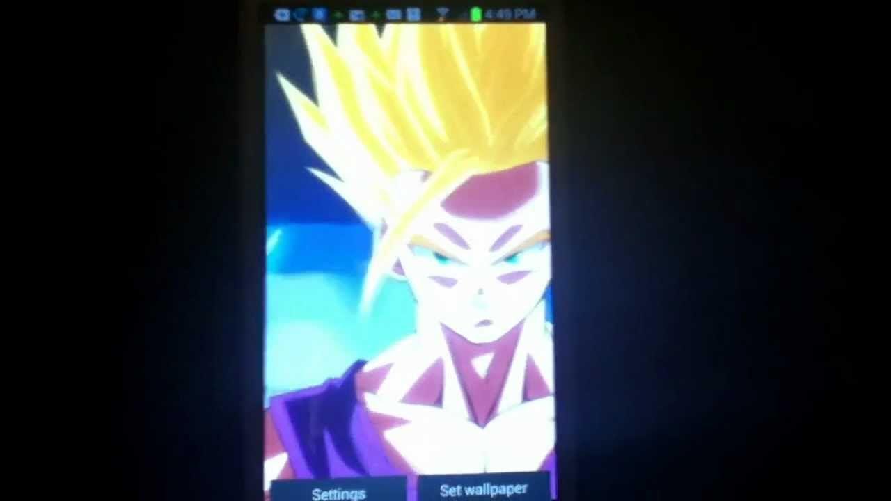 Super Saiyan dragon ball Z LWP APK + Mod for Android.