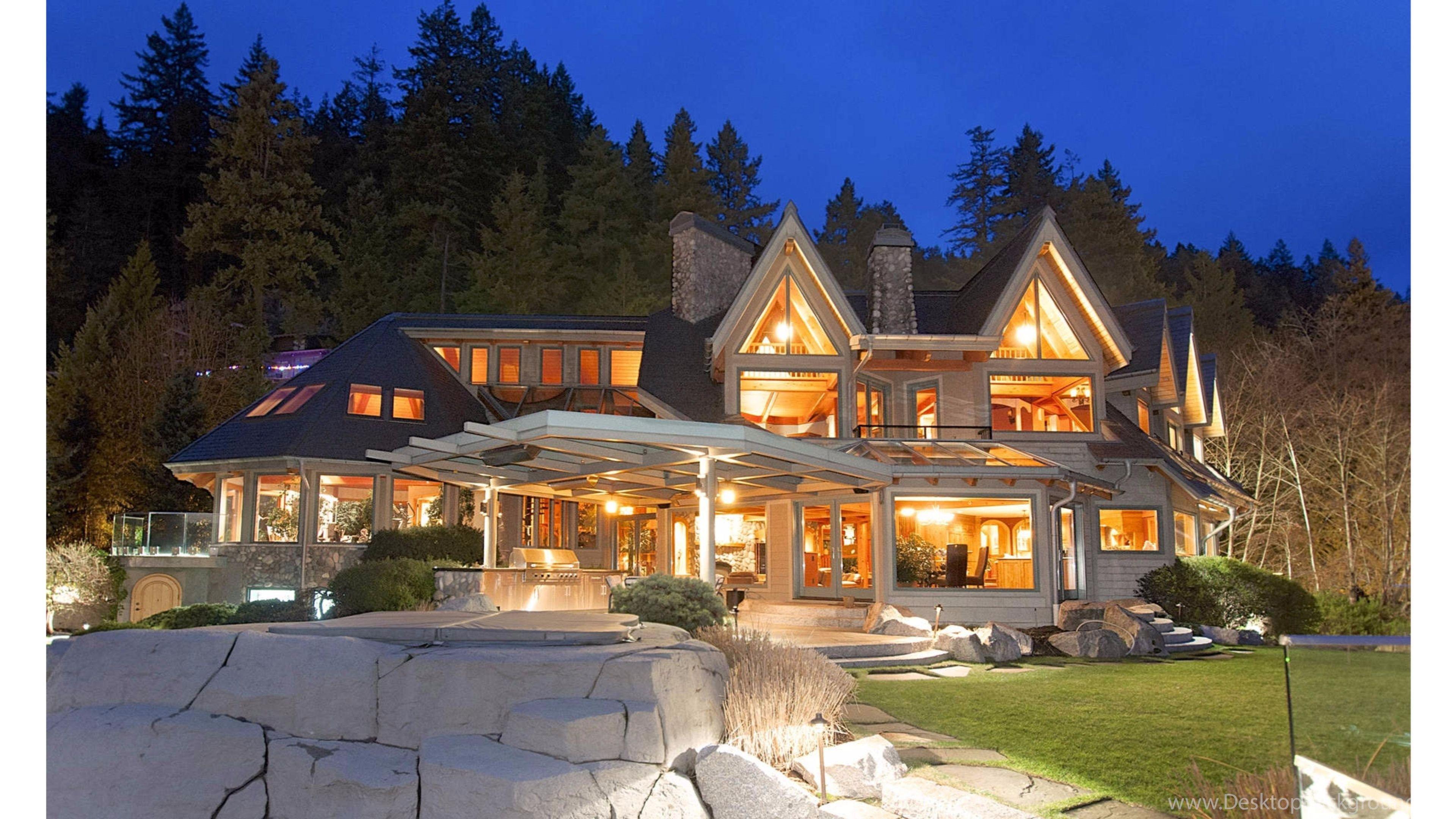 Luxury Homes 4K Vancouver Canada Wallpaper Desktop Background