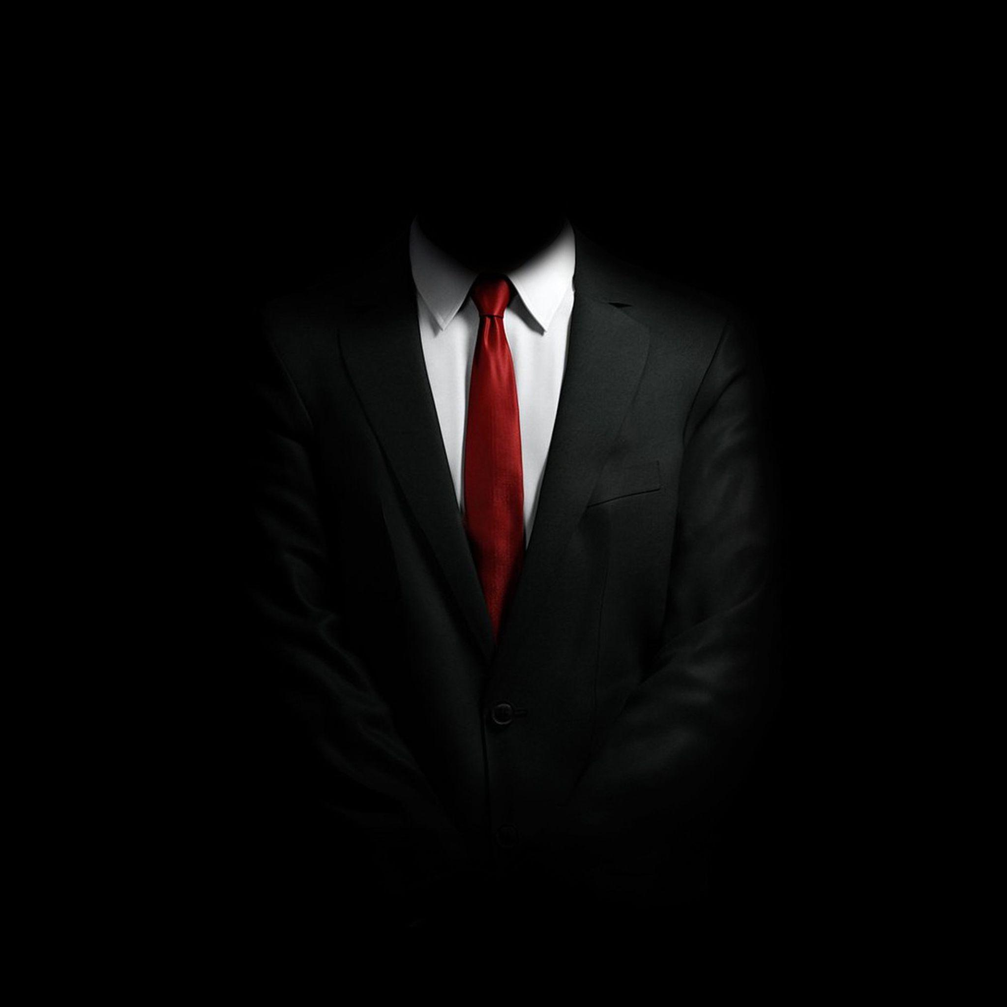 Download Anonymous In Dark 2048 x 2048 Wallpaper