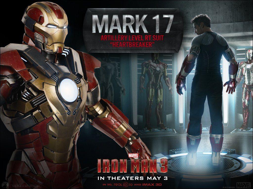 More 'Iron Man 3' specialty suits revealed in high resolution image