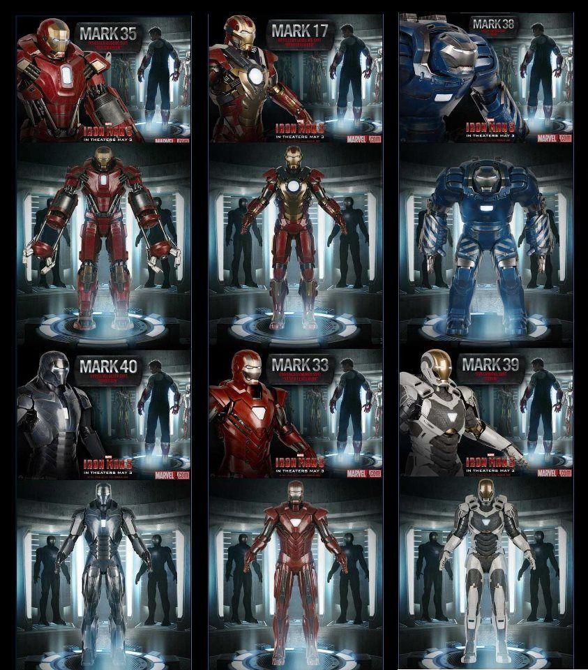 iron man suits