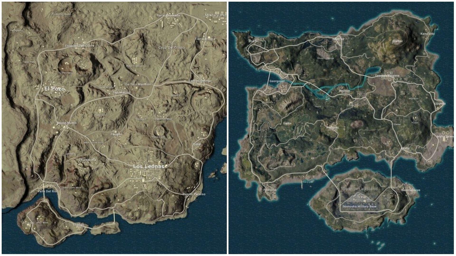 All map in pubg фото 100