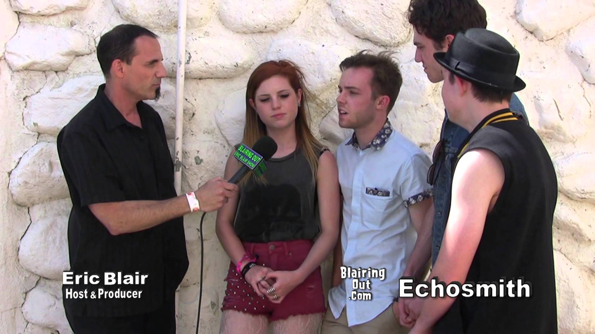 Echosmith talks w Eric Blair about Music & Make up Vans Warped