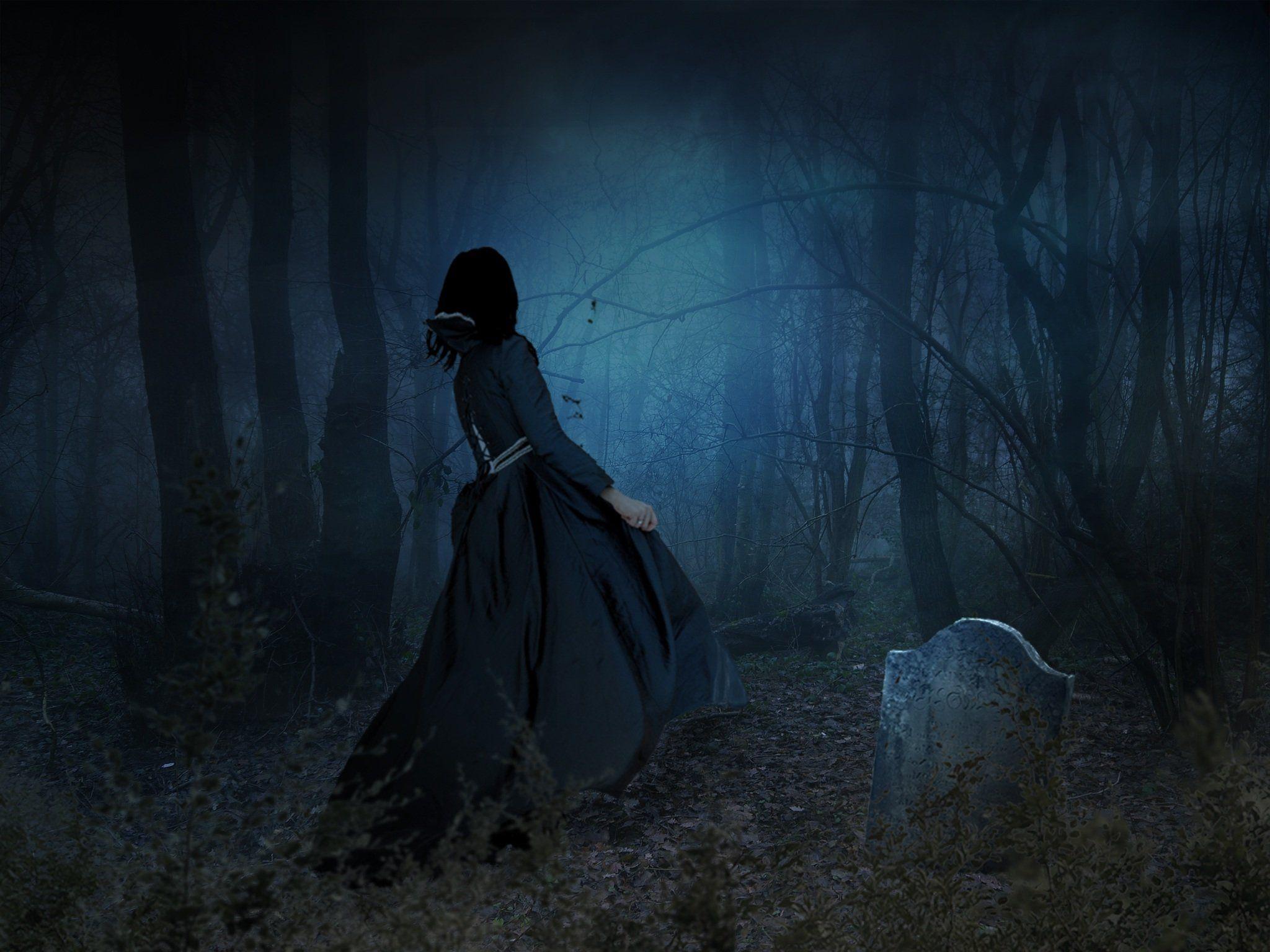 Scary Eerie Spooky Dark Fog Fantasy Creepy wallpaperx1536