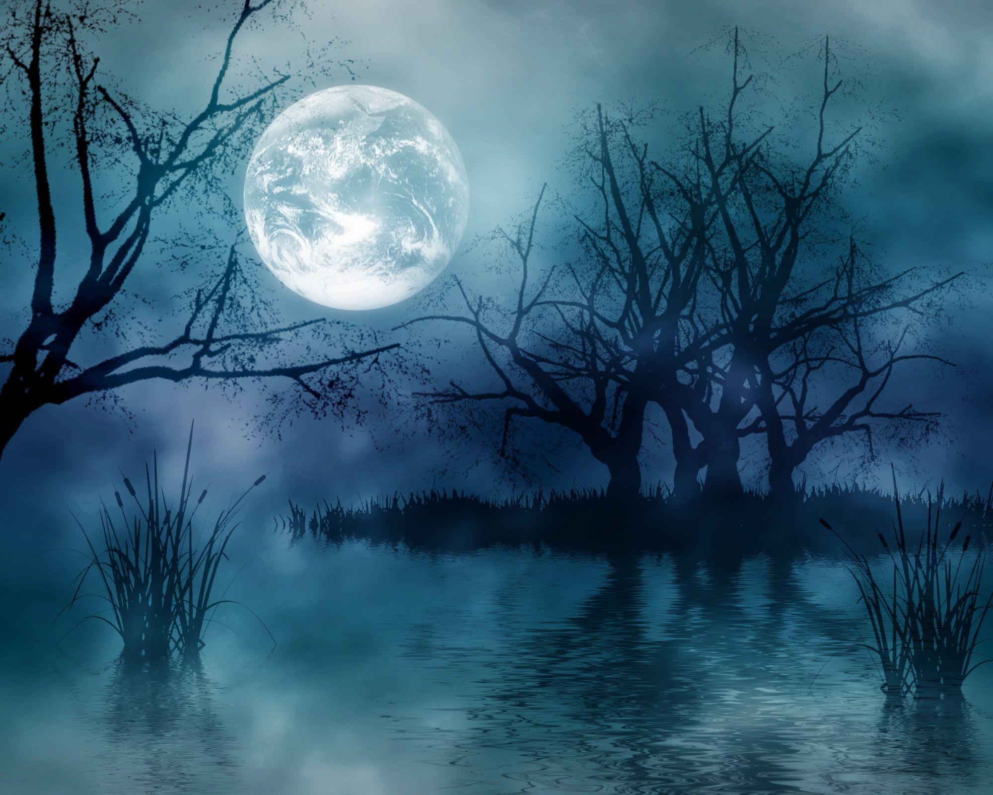 HD Dark Moon Wallpaper, Live Dark Moon Wallpaper (BFXWP)