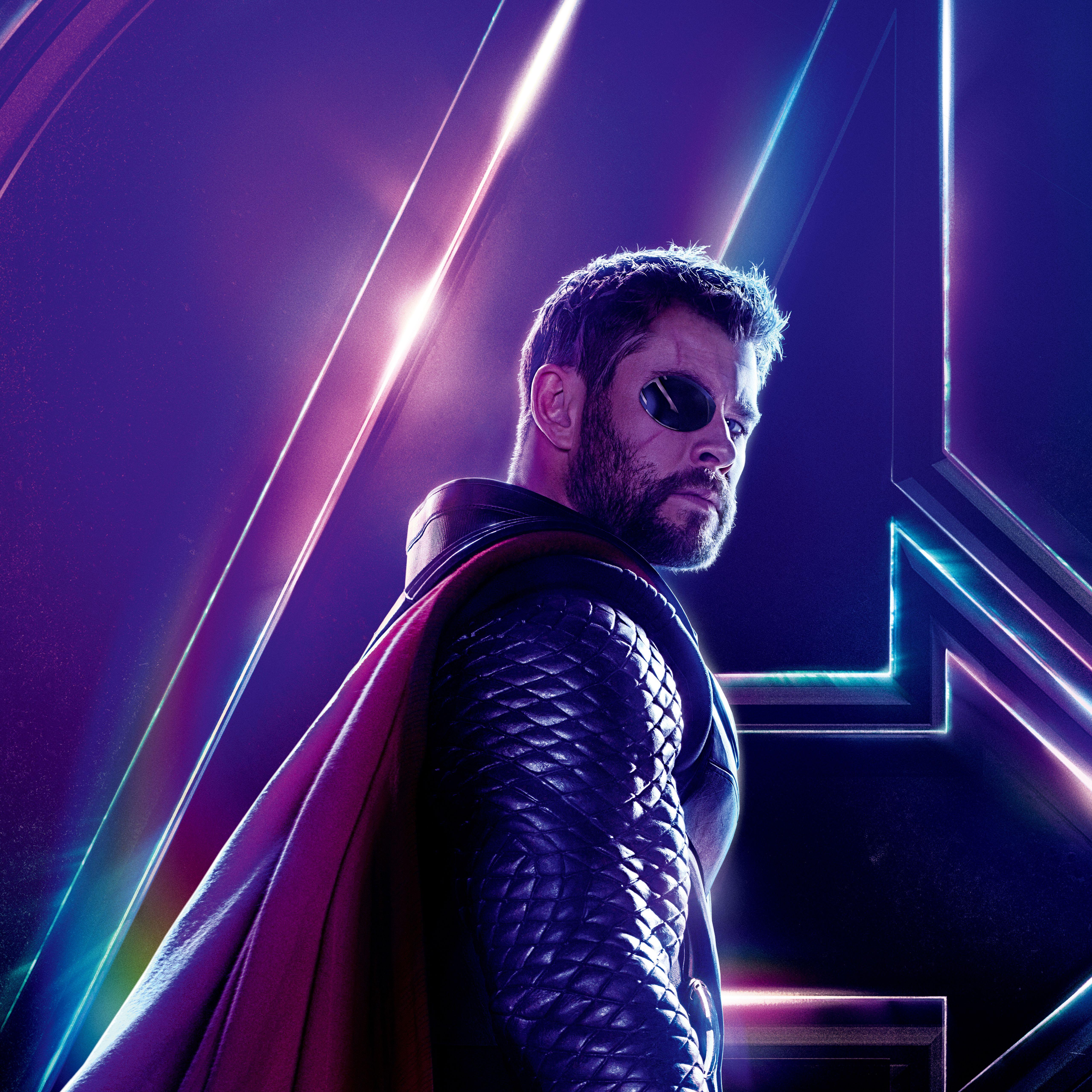 Wallpaper Avengers: Infinity War, Chris Hemsworth, Thor, 4K, 5K