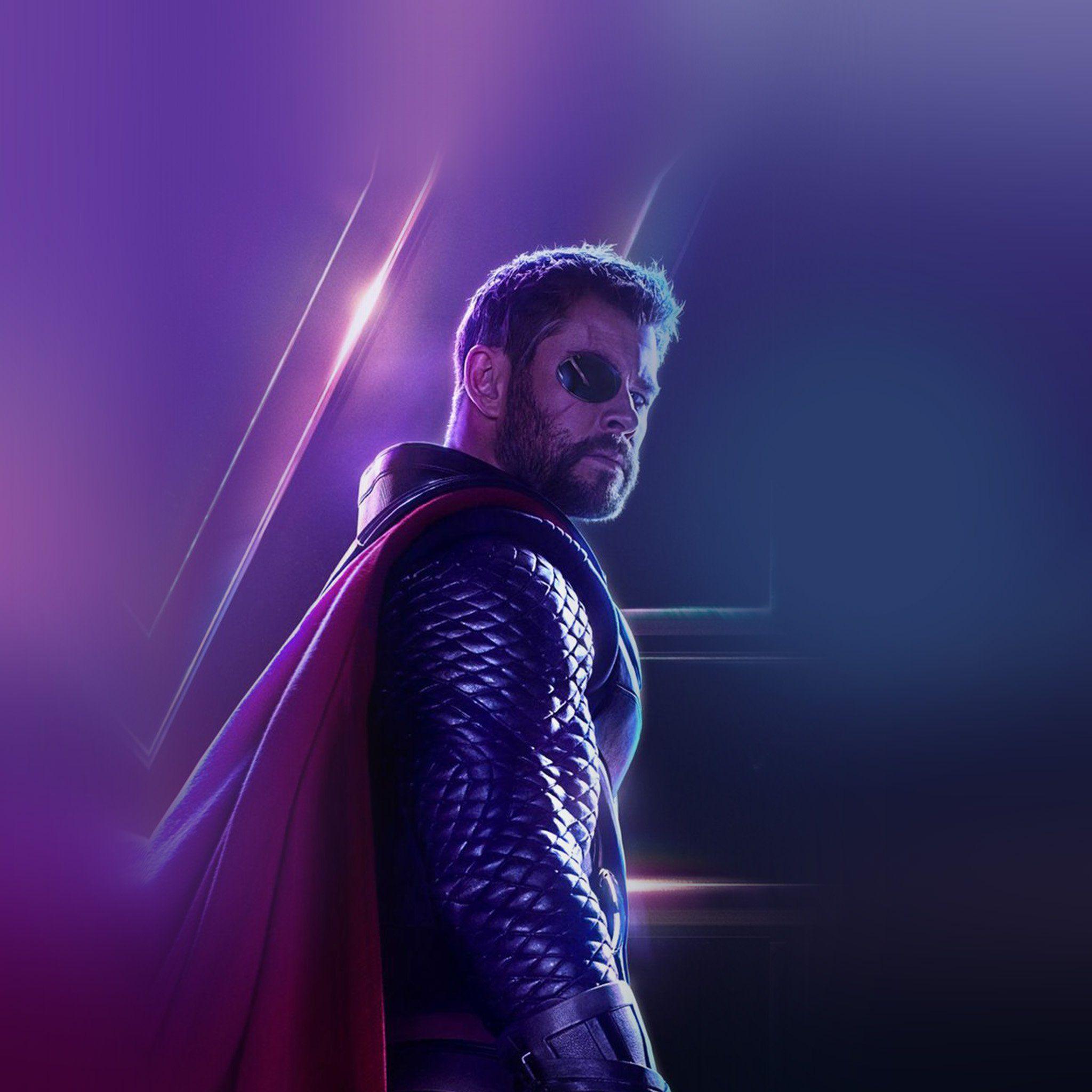 Thor Chris Avengers Hero Infinitywar Film Art Marvel Wallpaper
