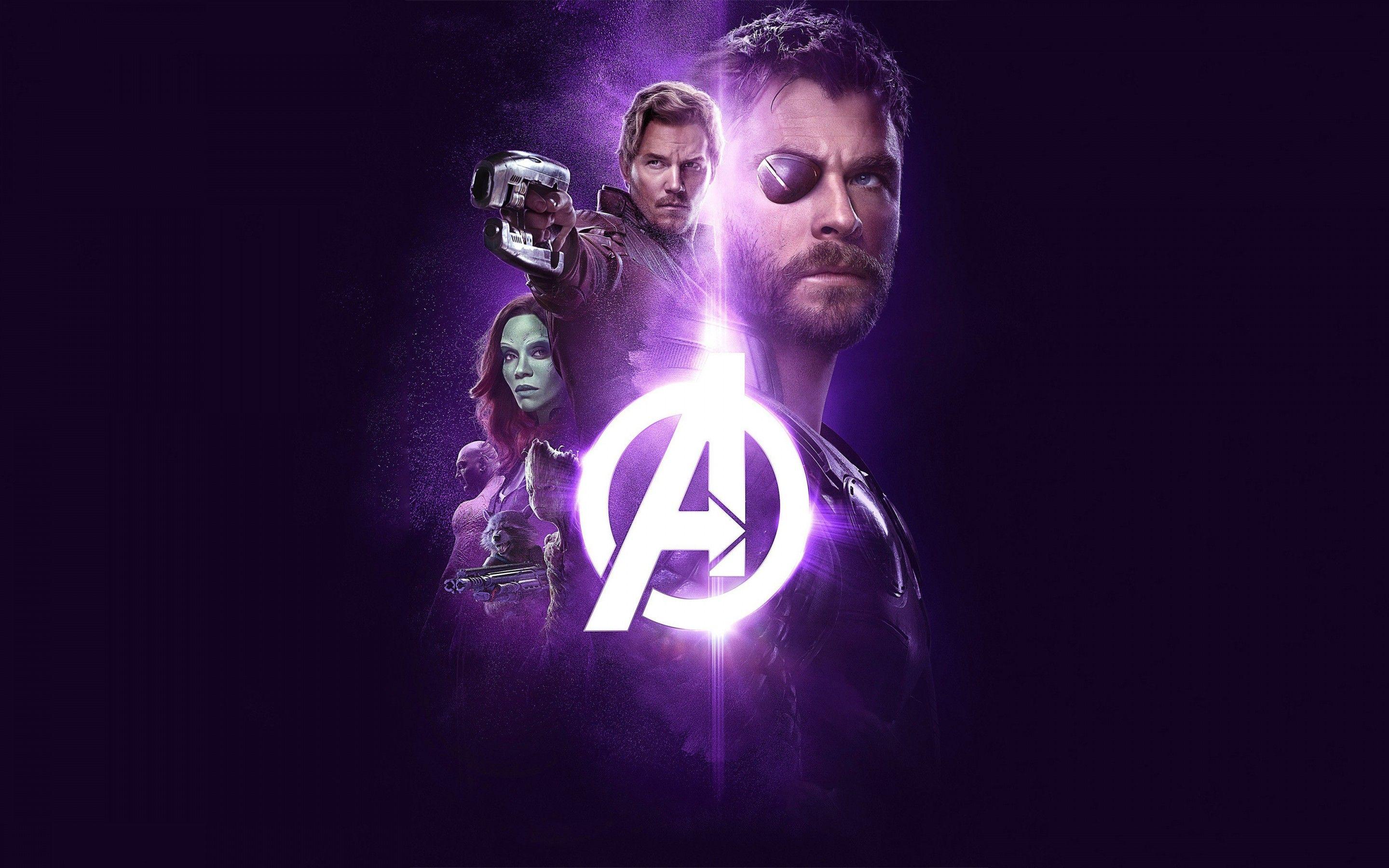 Download 2880x1800 Thor, Gamora, Avengers: Infinity War Wallpaper