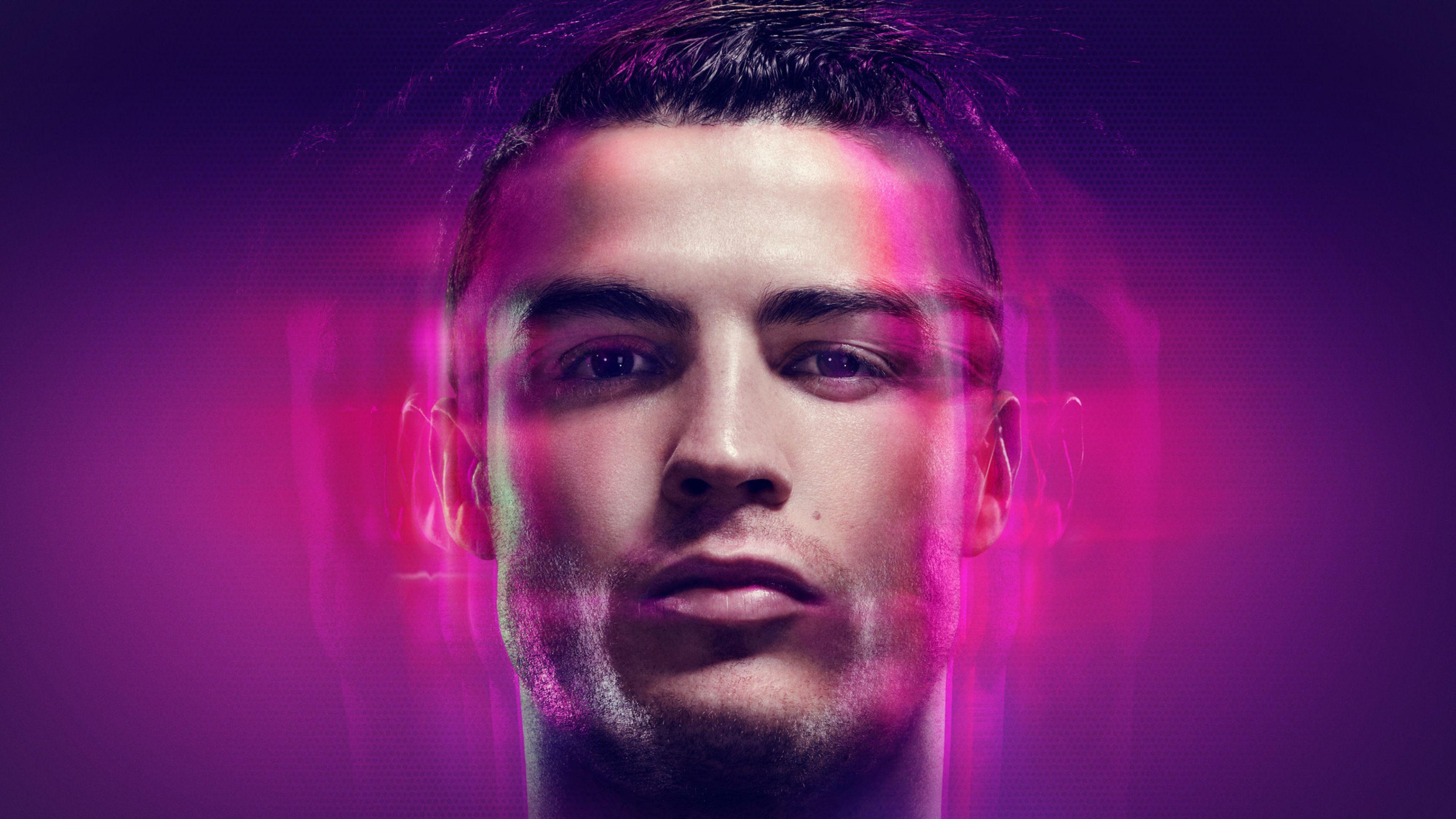 Wallpaper Cristiano Ronaldo, Portuguese, Football player, 4K