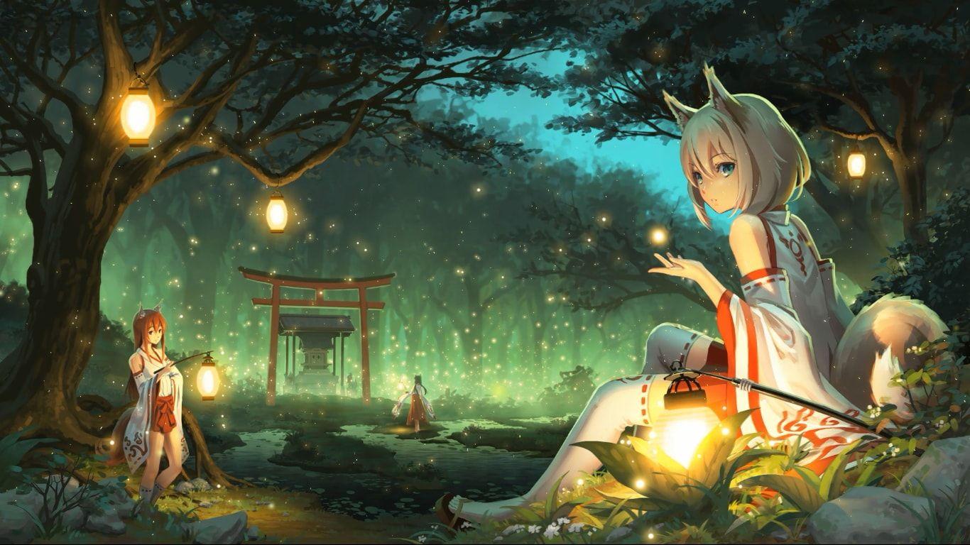 Anime Fox Wallpapers - Wallpaper Cave