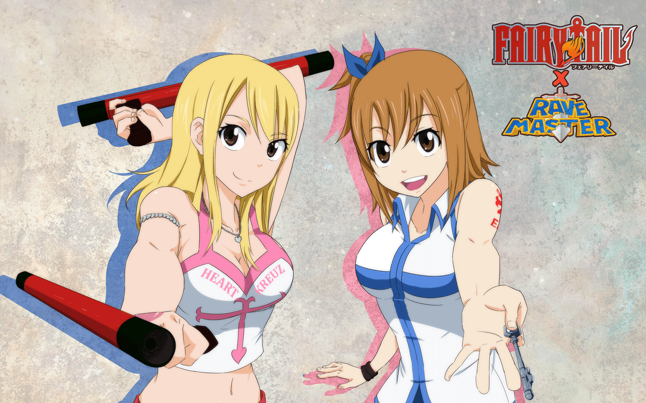 Fairy Tail image fairytail x rave lucy and elie