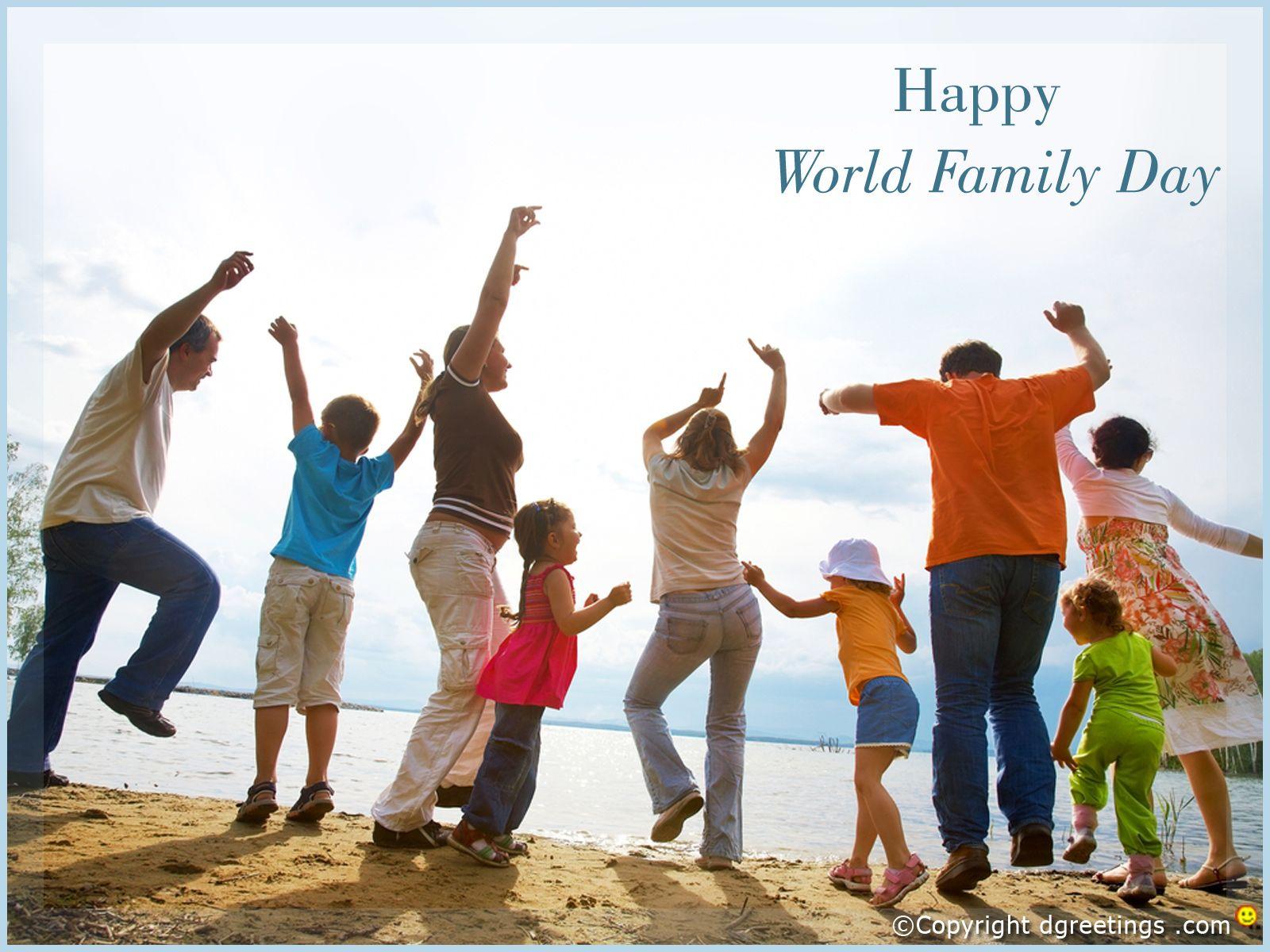 Family Day wallpaper of different sizes, dgreetings.com