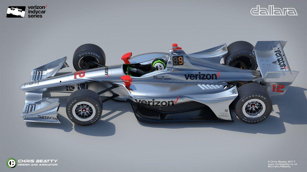Indycar Rendering. Best new cars for 2018