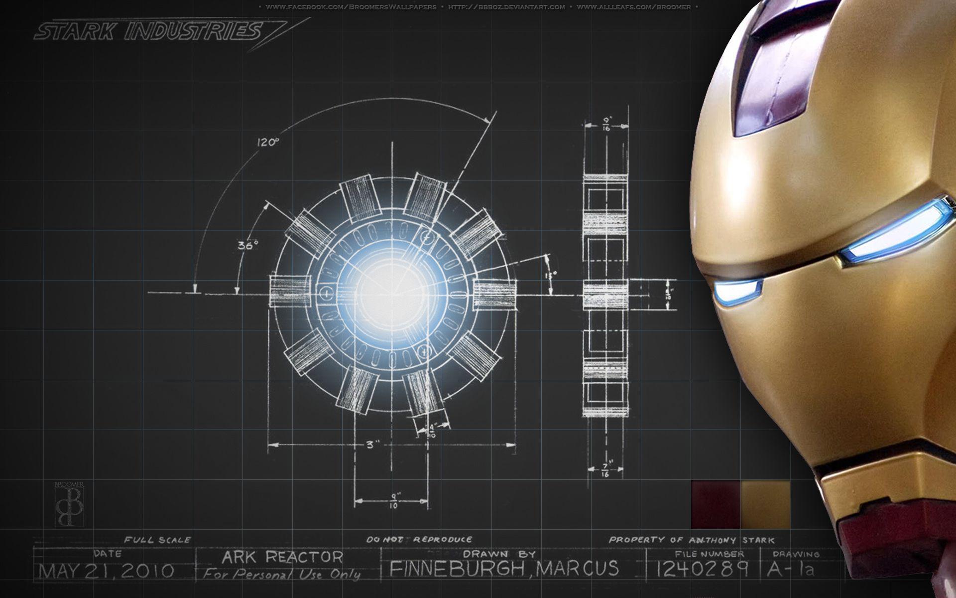 Picture Of Arc Reactor Iron Man Desktop Wallpaper High Definition