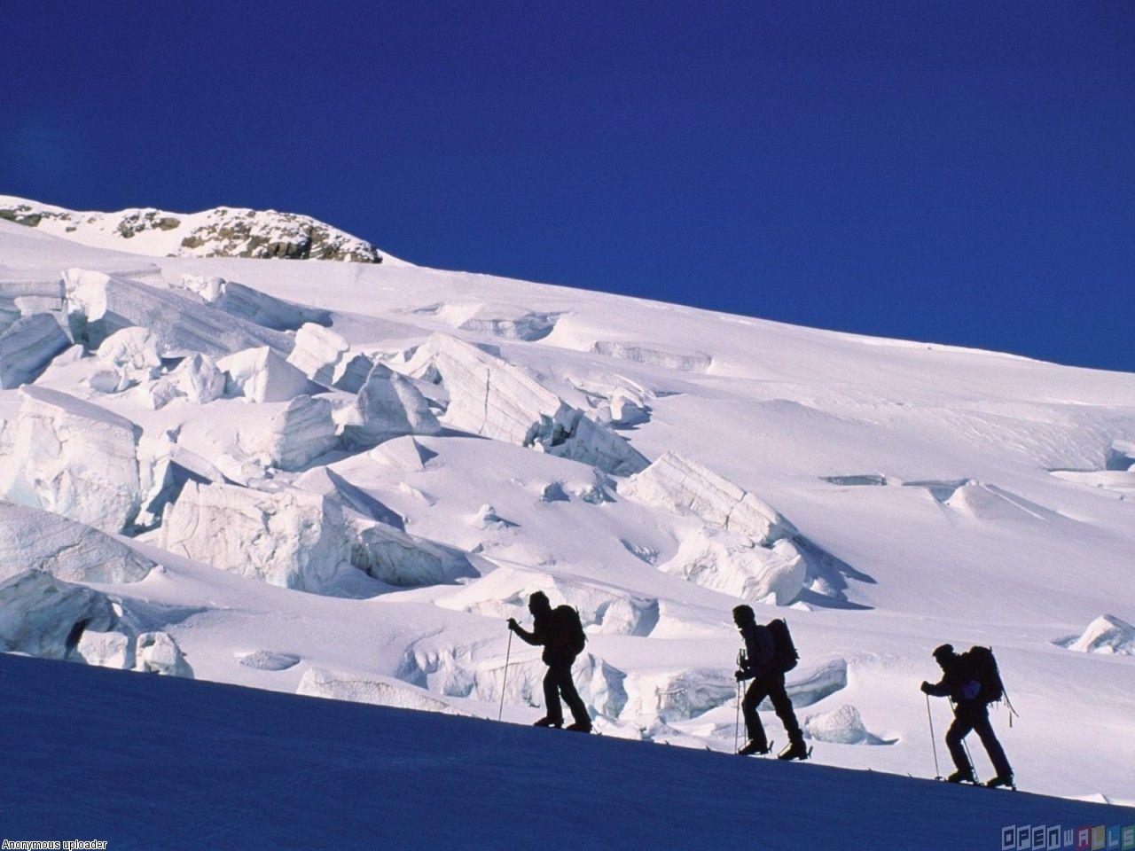 Climbers In The Mountains, (photo Blake Alvarado), MU 58