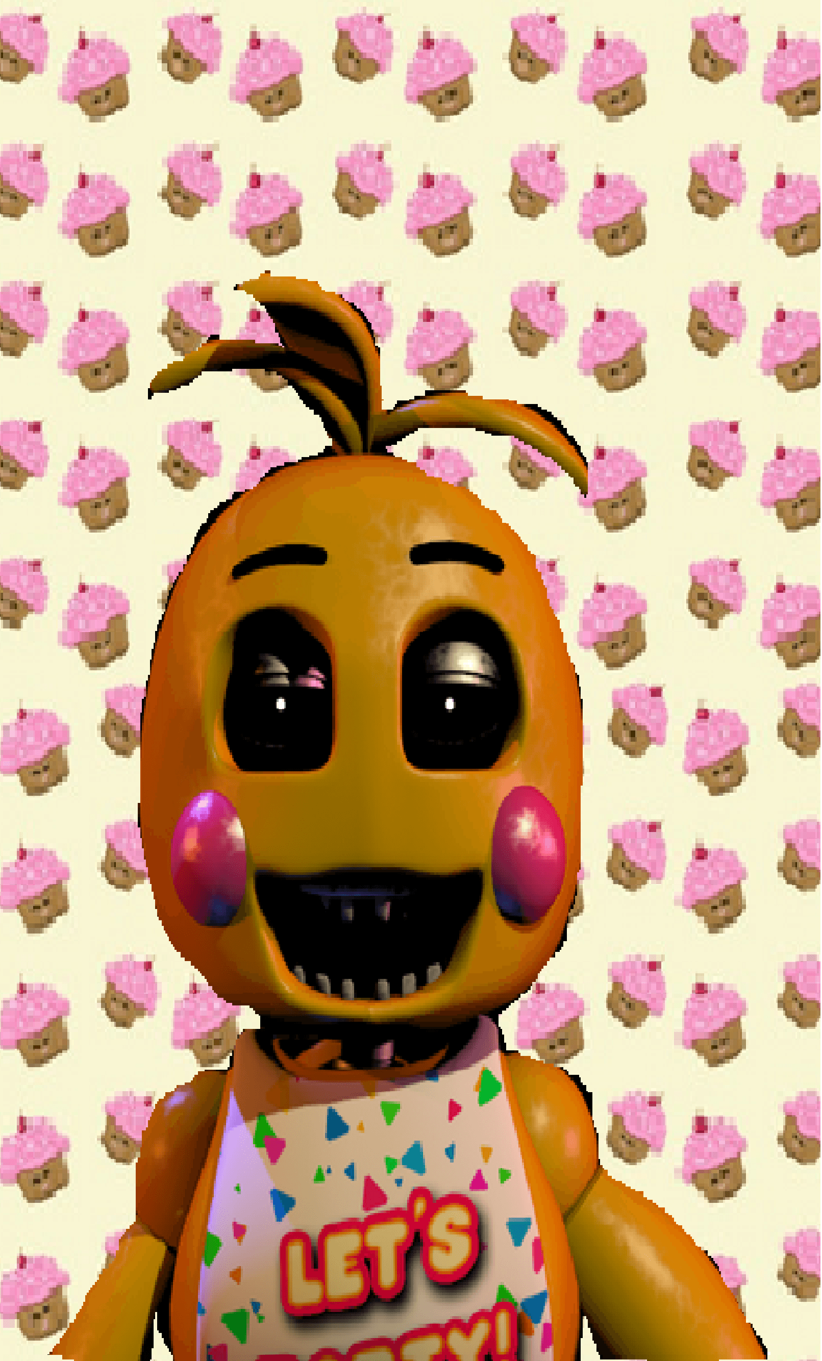 yep!Made another wallpaper!made a toy chica!:) feel free to use!. Five nights at freddy's, Fnaf, Wallpaper