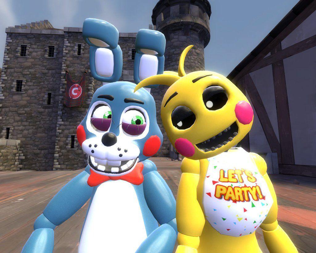 Bonnie And Toy Chica Normal