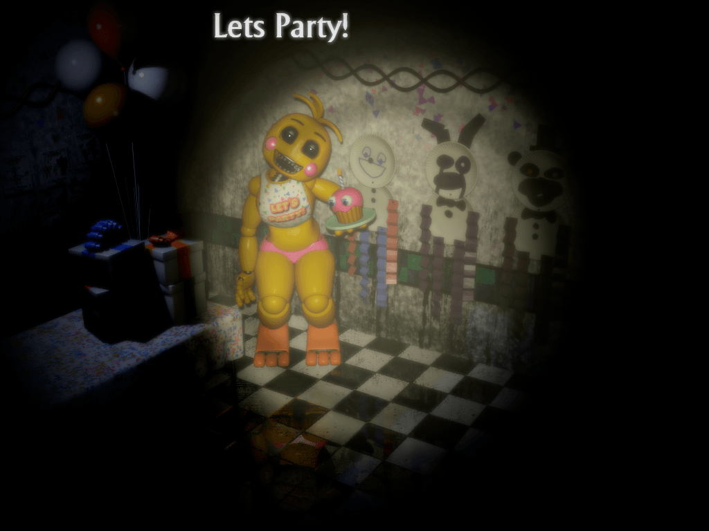 FNAF2: Toy Chica Wallpaper