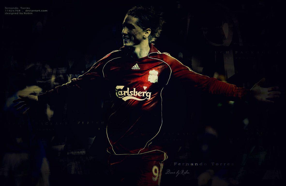 Fernando Torres Wallpaper Dark Background