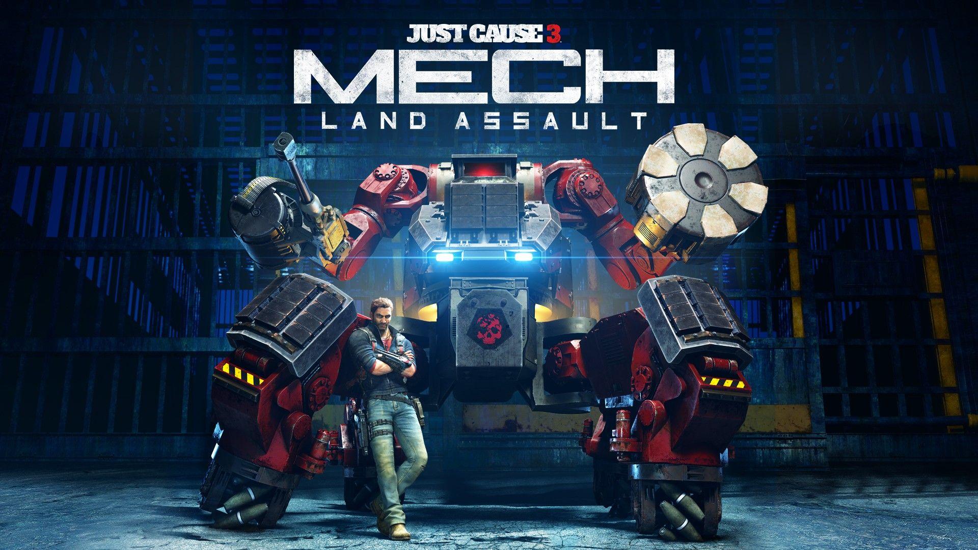 Just Cause 3 Mech Land Assault Games HD Wallpaper
