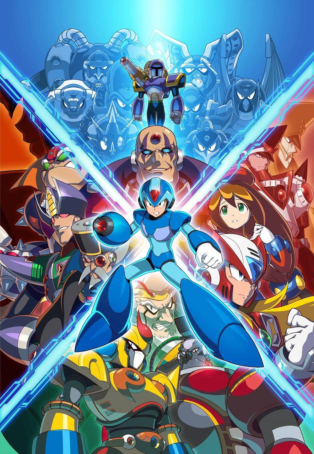 Mega Man X Dive Wallpaper